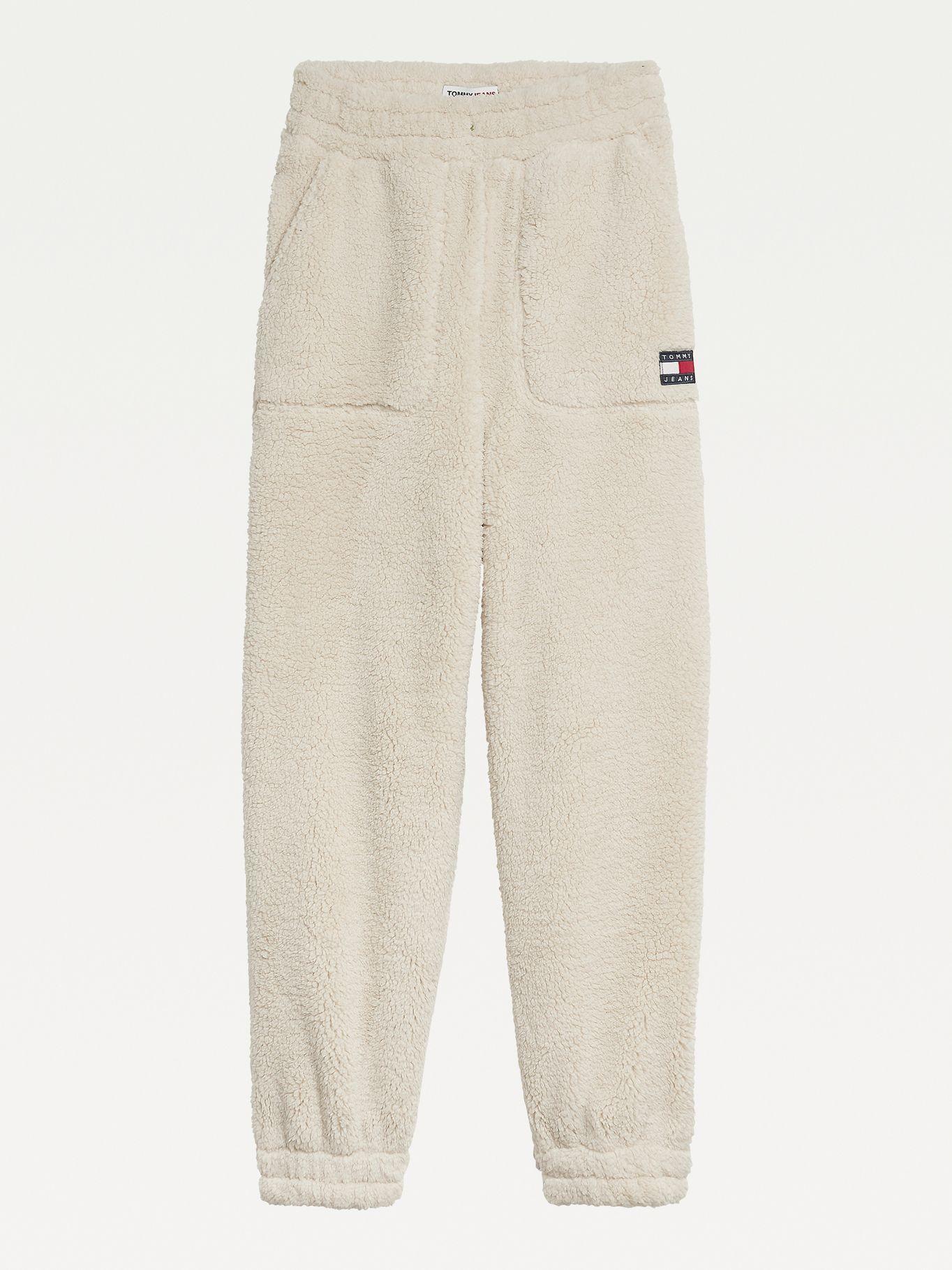 Jogger Amplios De Polar Beige Tommy Jeans F2-3
