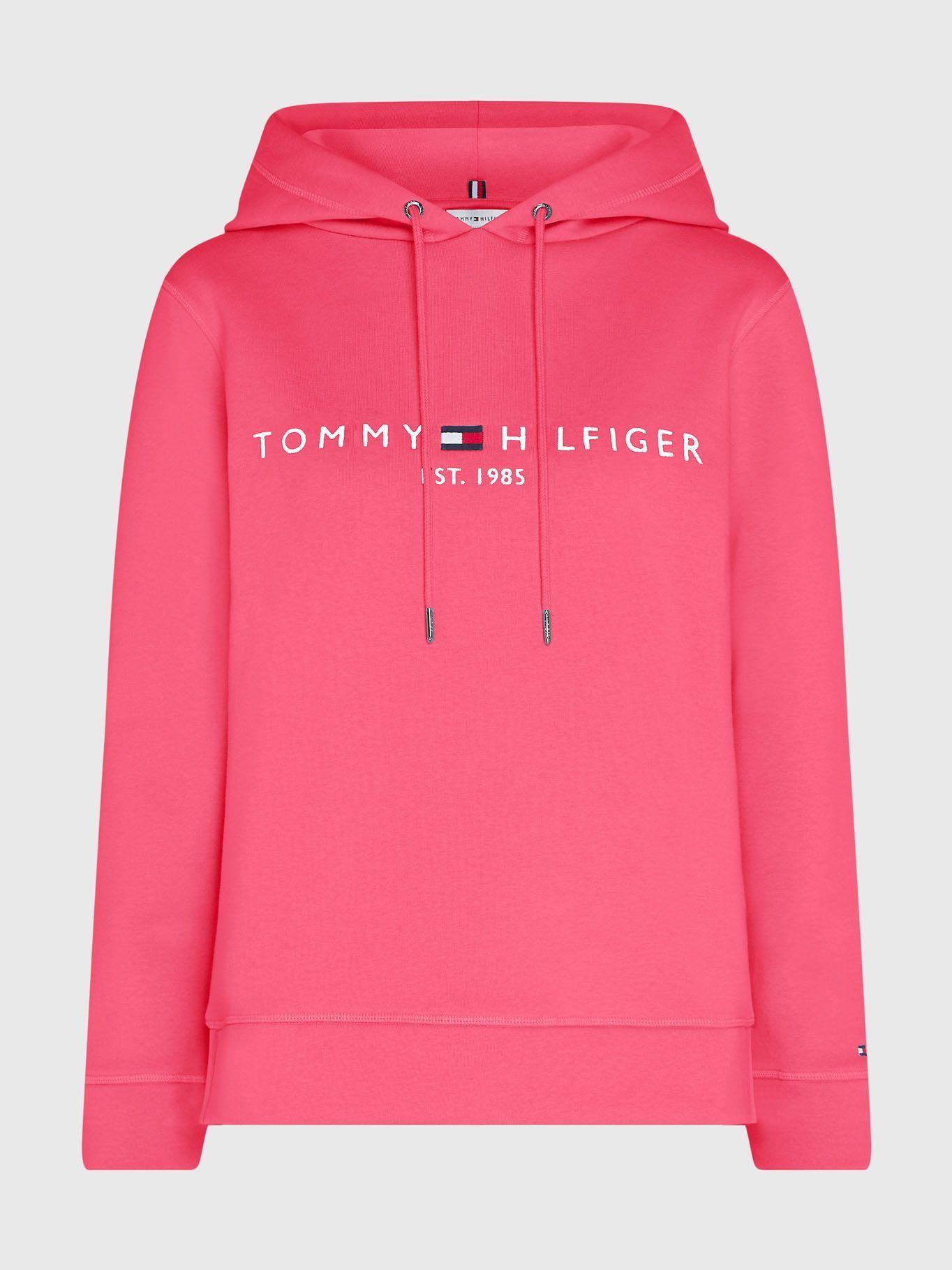 Polerón Essential Hoodie Rosado Tommy Hilfiger JL2-4