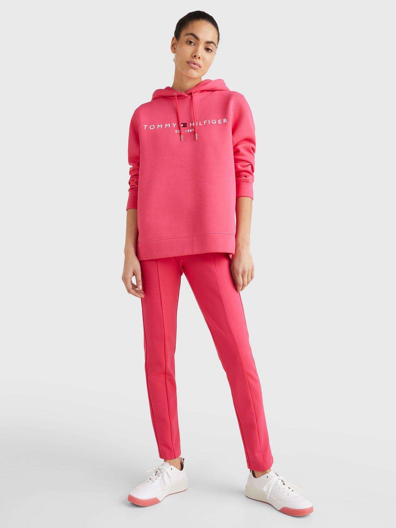 Polerón Essential Hoodie Rosado Tommy Hilfiger JL2-0