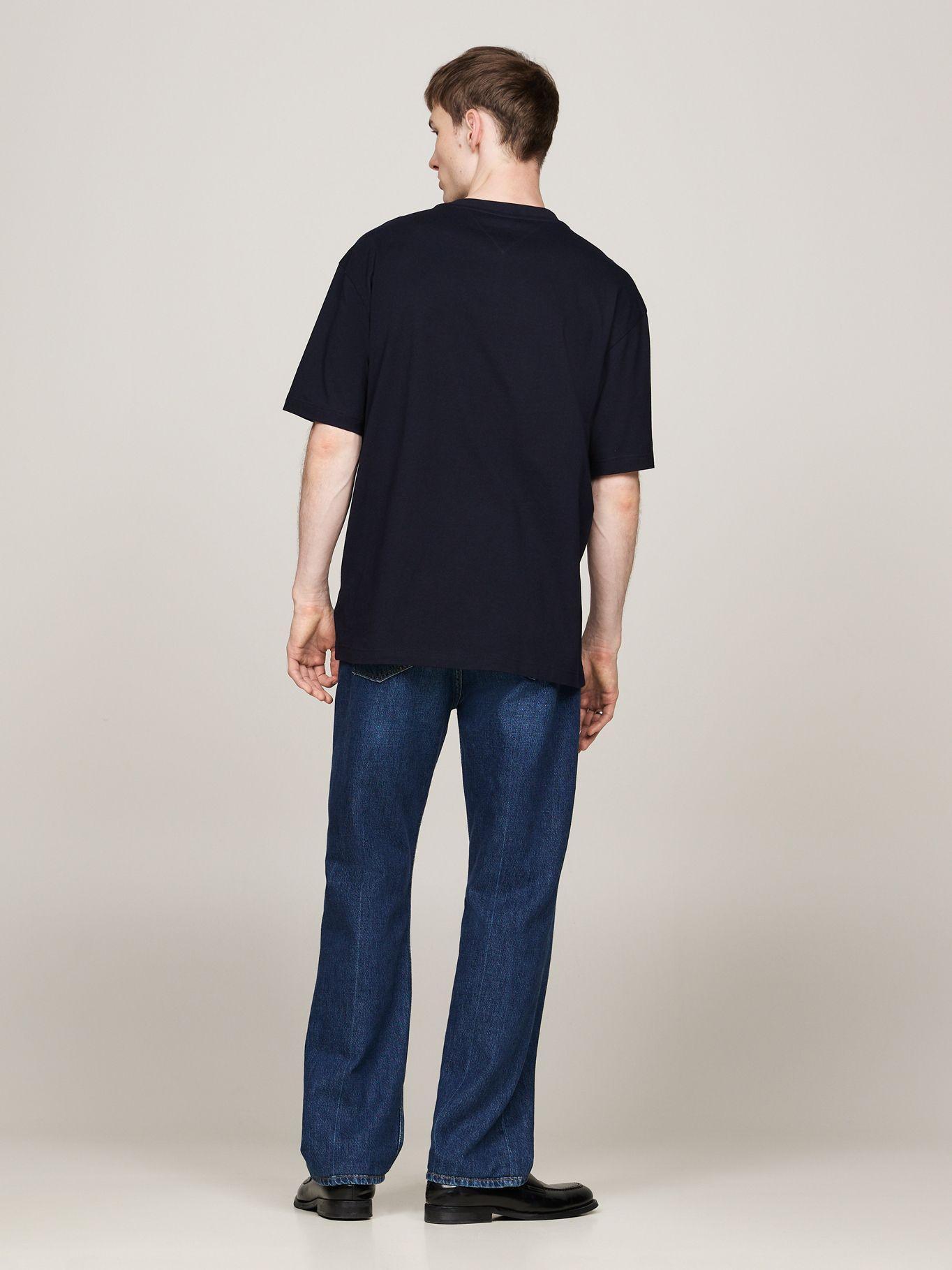 Polera Shadow Global Stripe Azul Tommy Hilfiger-2