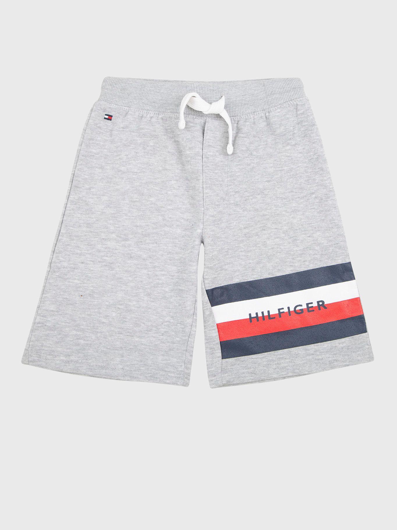 Short Stripe Graphic Logo Gris Tommy Hilfiger-0