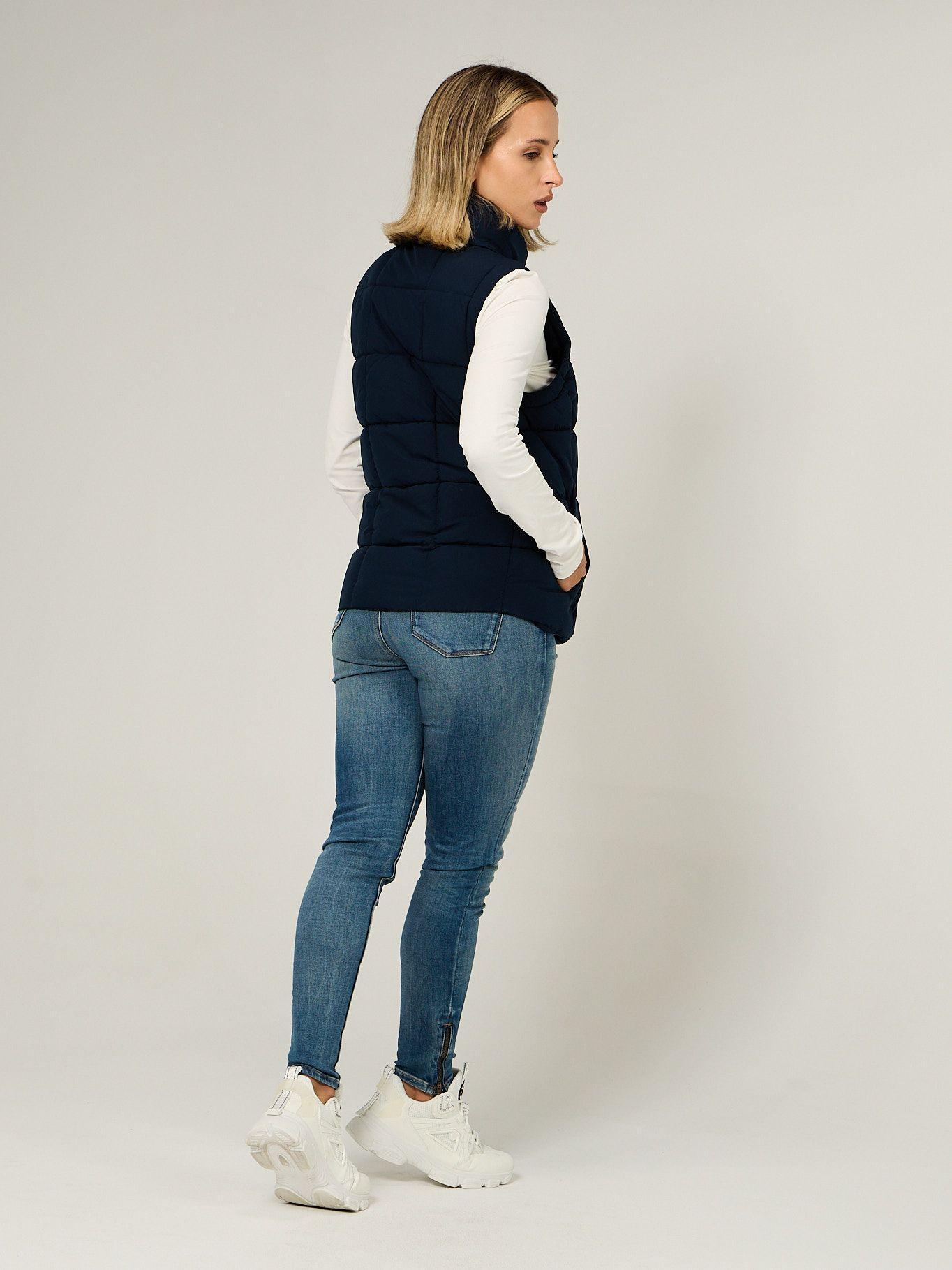 Parka Vest De Cuello Alto Azul Tommy Hilfiger-2