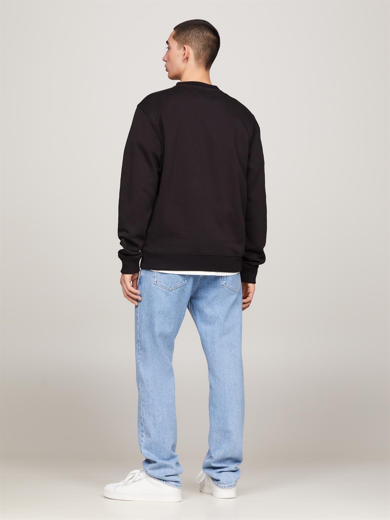 Polerón Essential Con Logo Negro Tommy Jeans-2