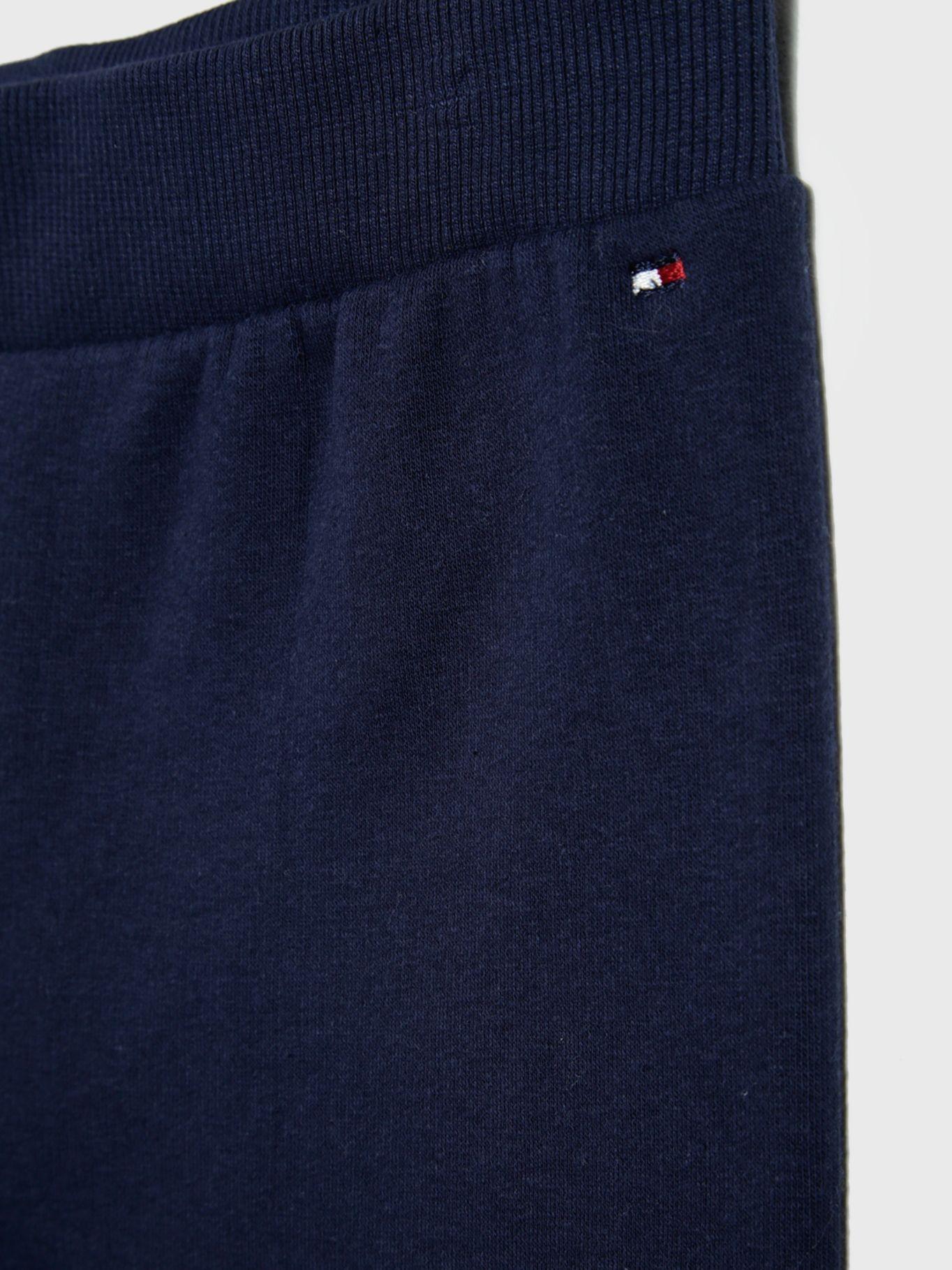JOGGER LOGO Y BAJOS ELASTICOS AZUL TOMMY HILFIGER-3
