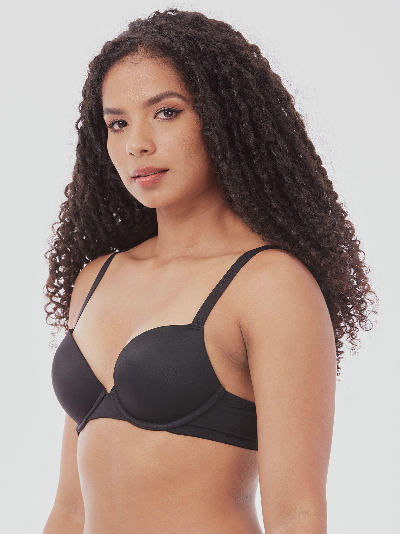 SOSTÉN MICRO DOUBLE PUSH UP NEGRO TOMMY HILFIGER-2