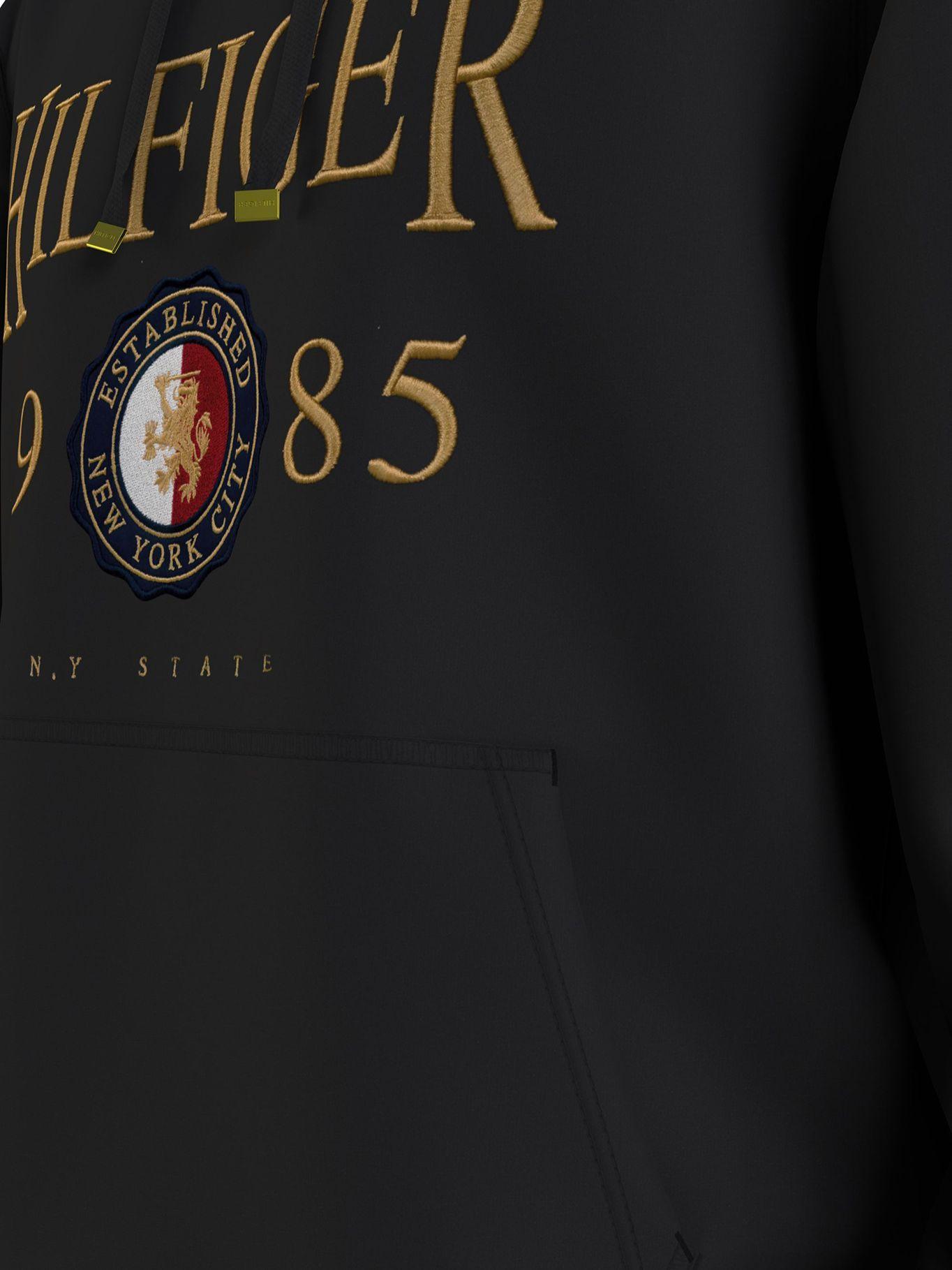 Polerón Icons Crest Negro Tommy Hilfiger A2-4