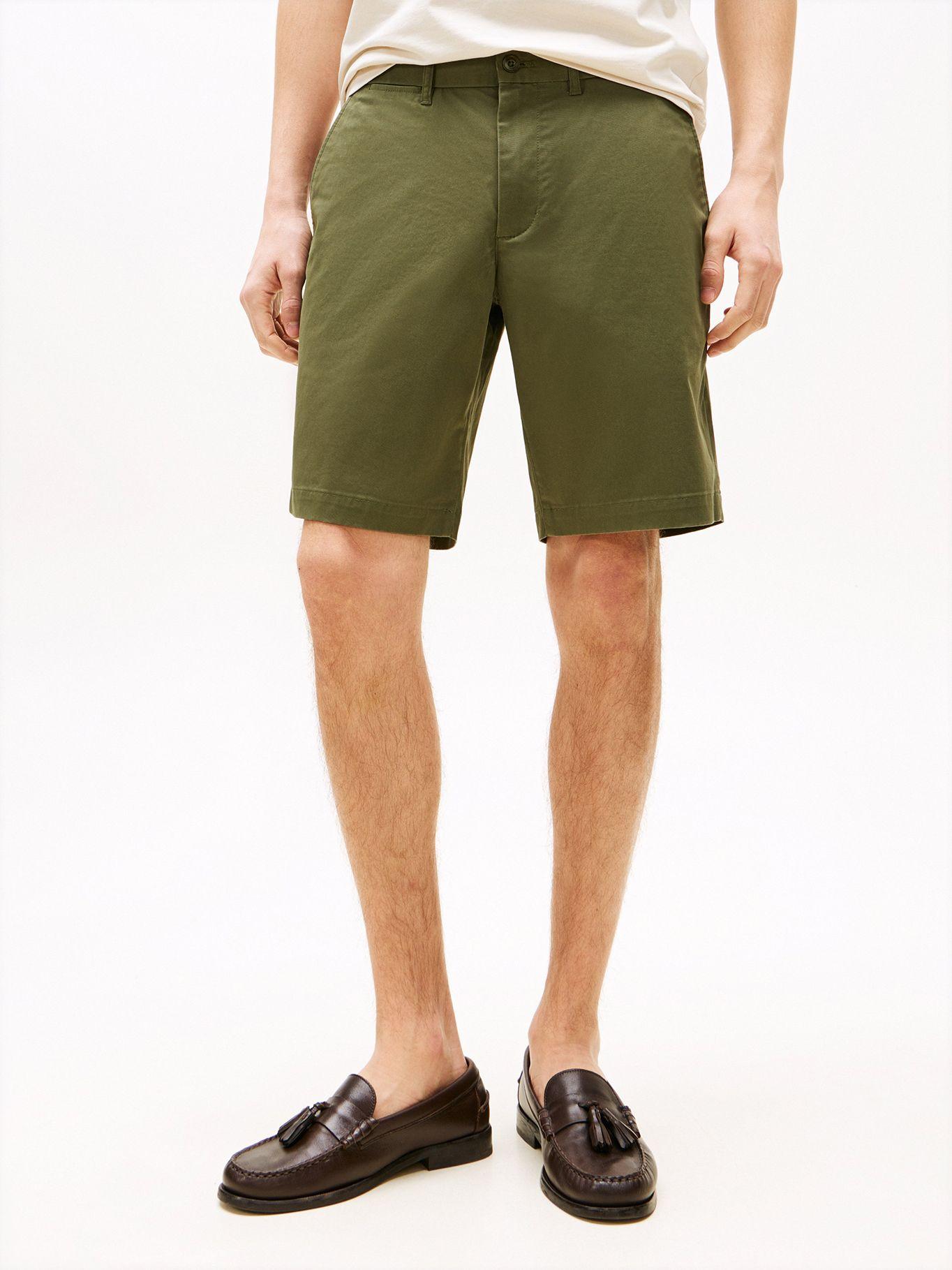 Short Essential 1895 De Algodón Verde Tommy Hilfiger-1