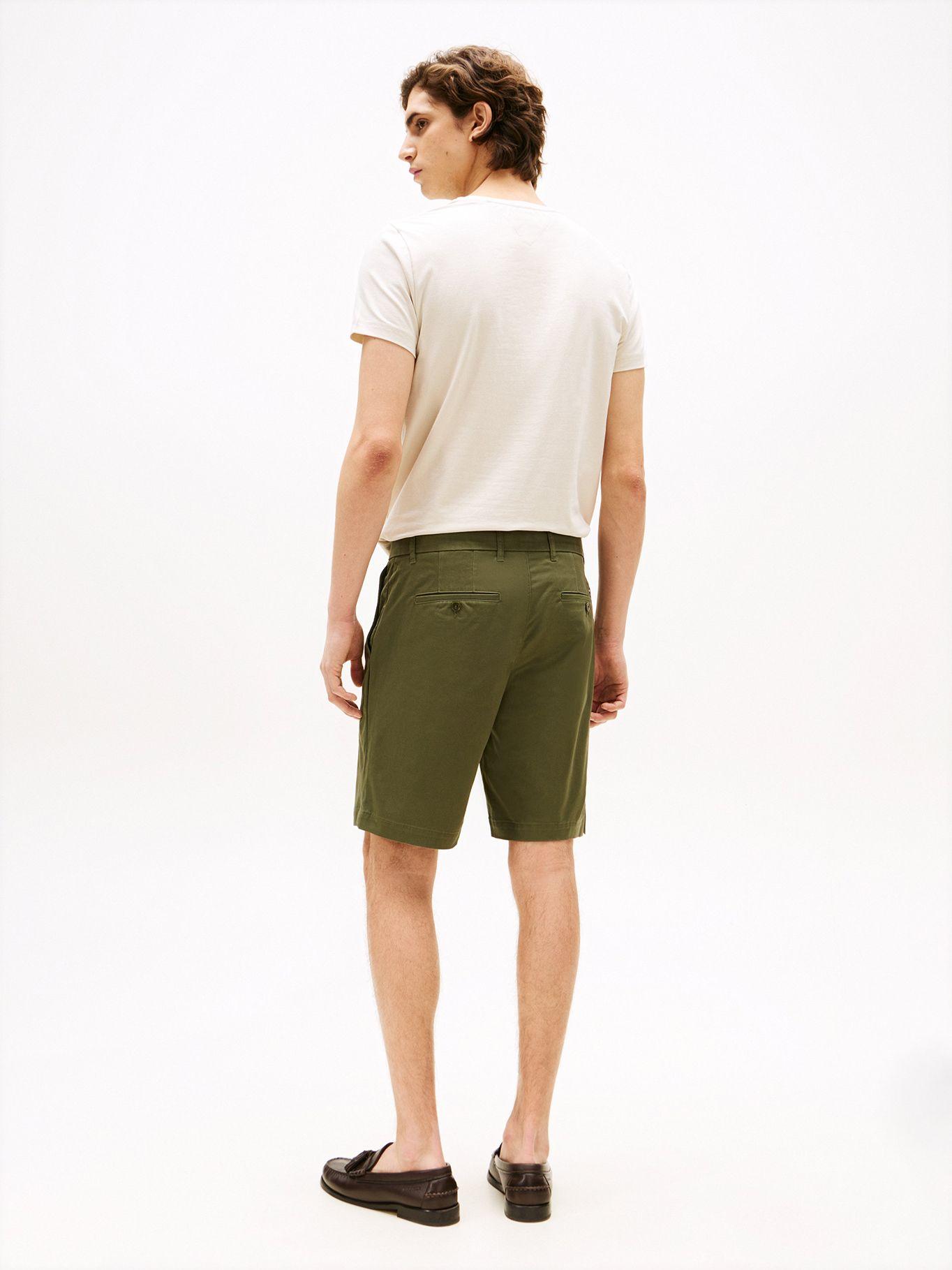 Short Essential 1895 De Algodón Verde Tommy Hilfiger-2