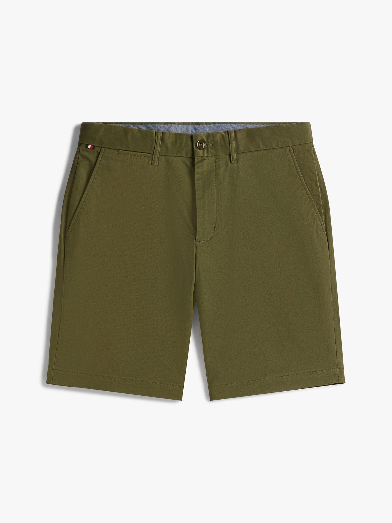 Short Essential 1895 De Algodón Verde Tommy Hilfiger-4
