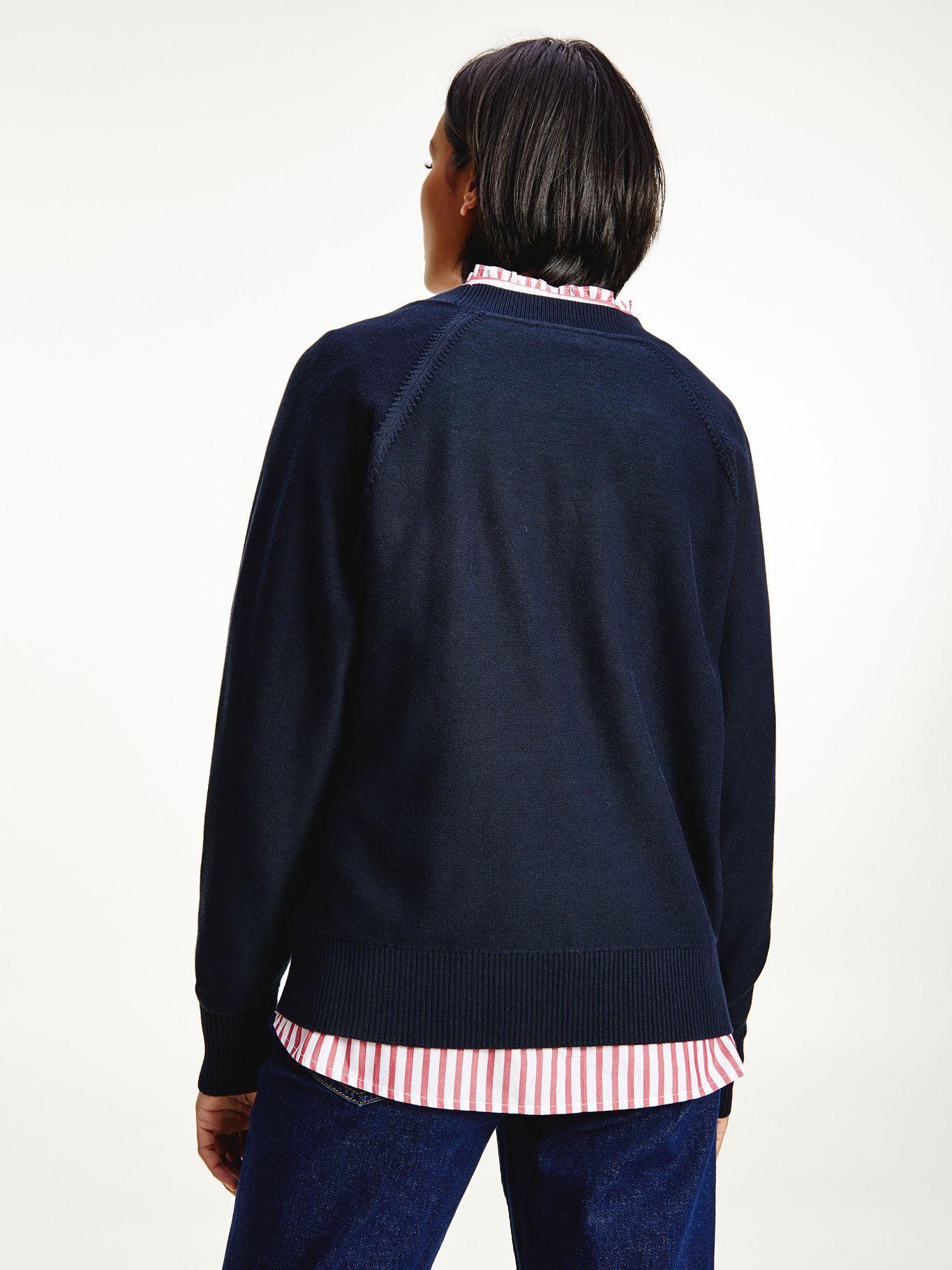 Sweater Logo Flag Azul Tommy Hilfiger A2-1