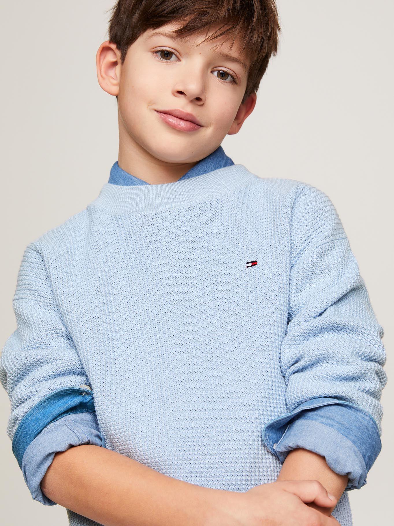 Sweater Essential Regular Fit Celeste Tommy Hilfiger-3