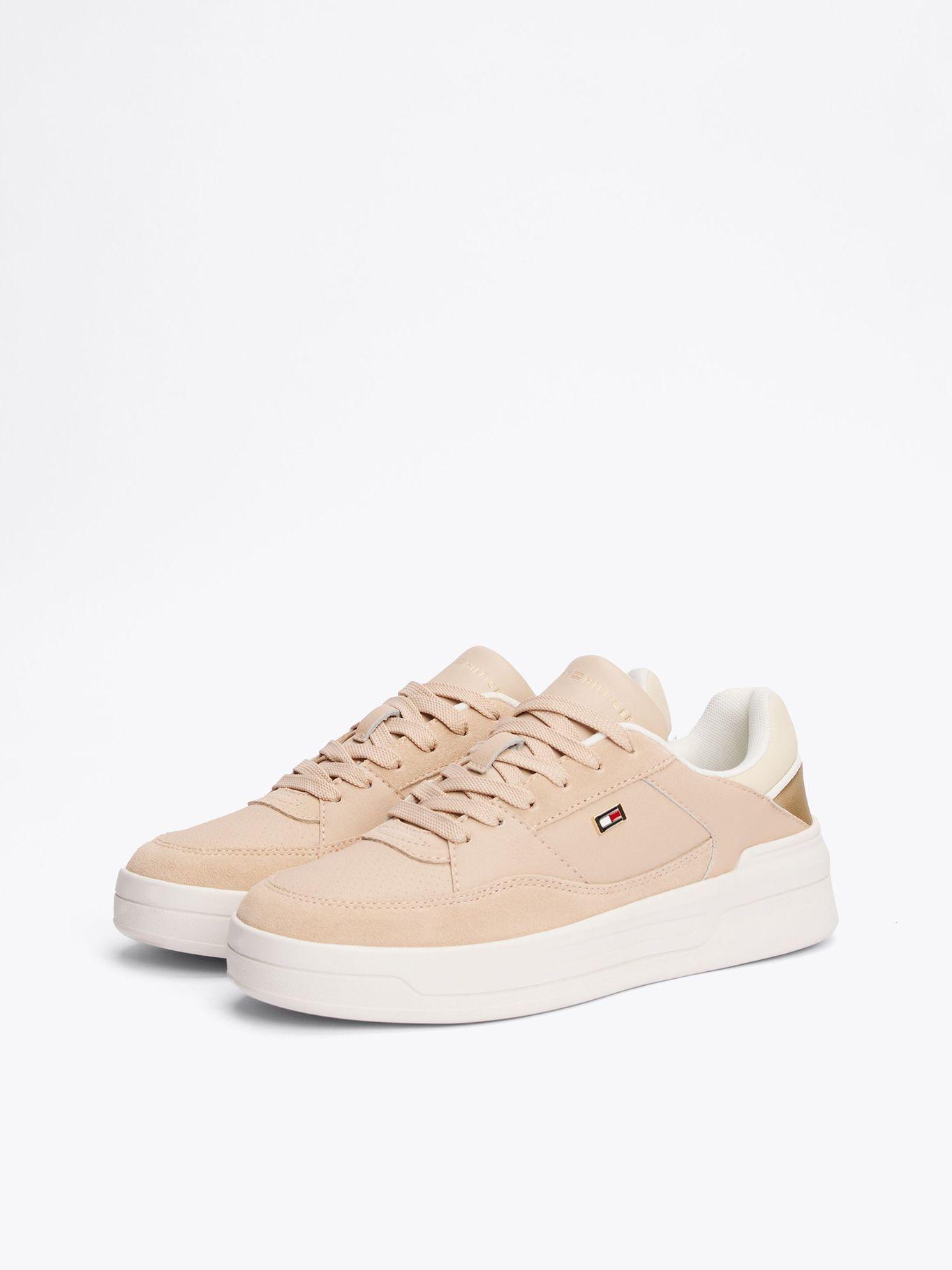 Zapatillas Essential Basket Metallic Beige Tommy Hilfiger-0