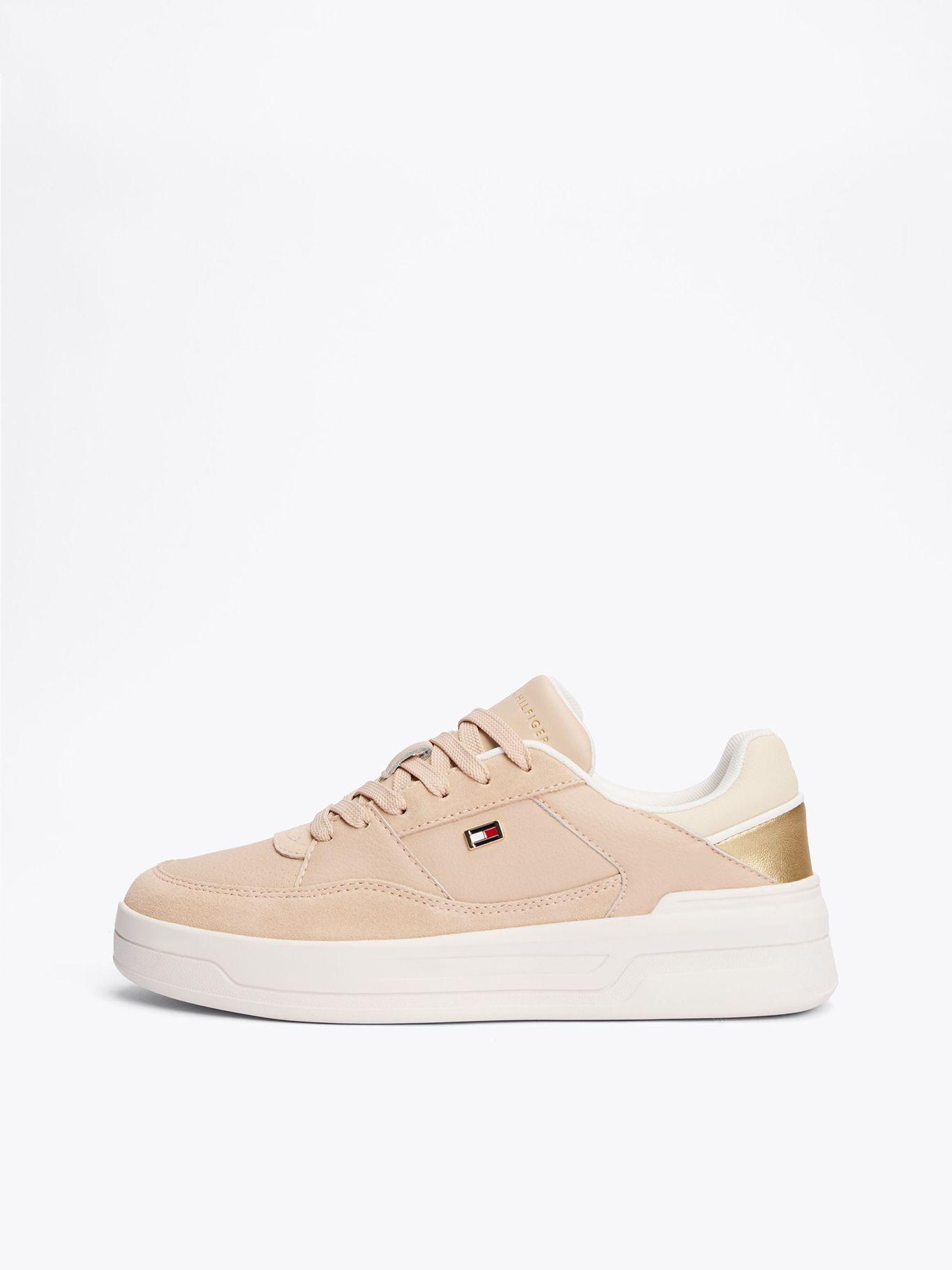Zapatillas Essential Basket Metallic Beige Tommy Hilfiger-4