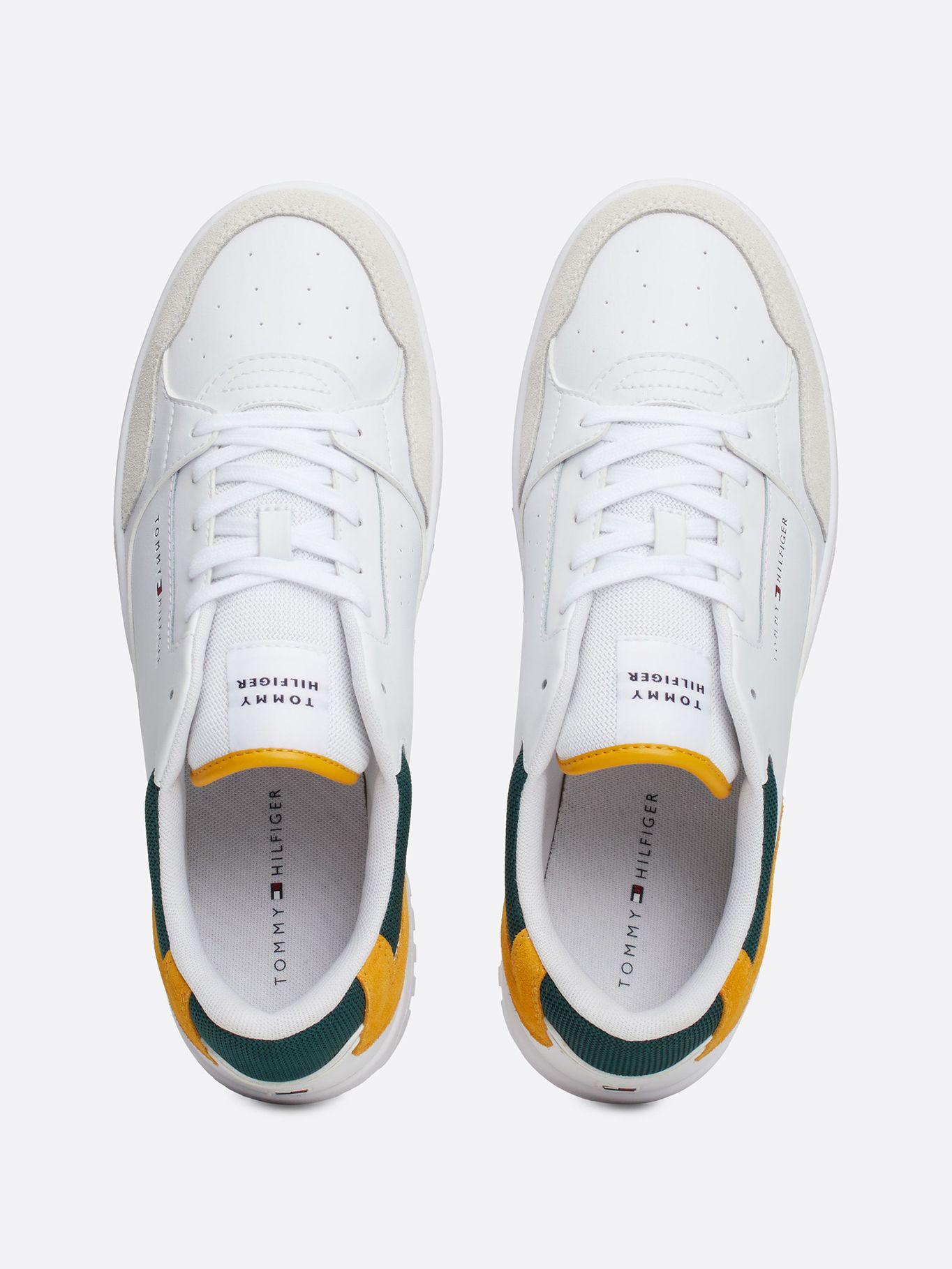 Zapatillas Basket Core-De Cuero Blanco Tommy Hilfiger-2