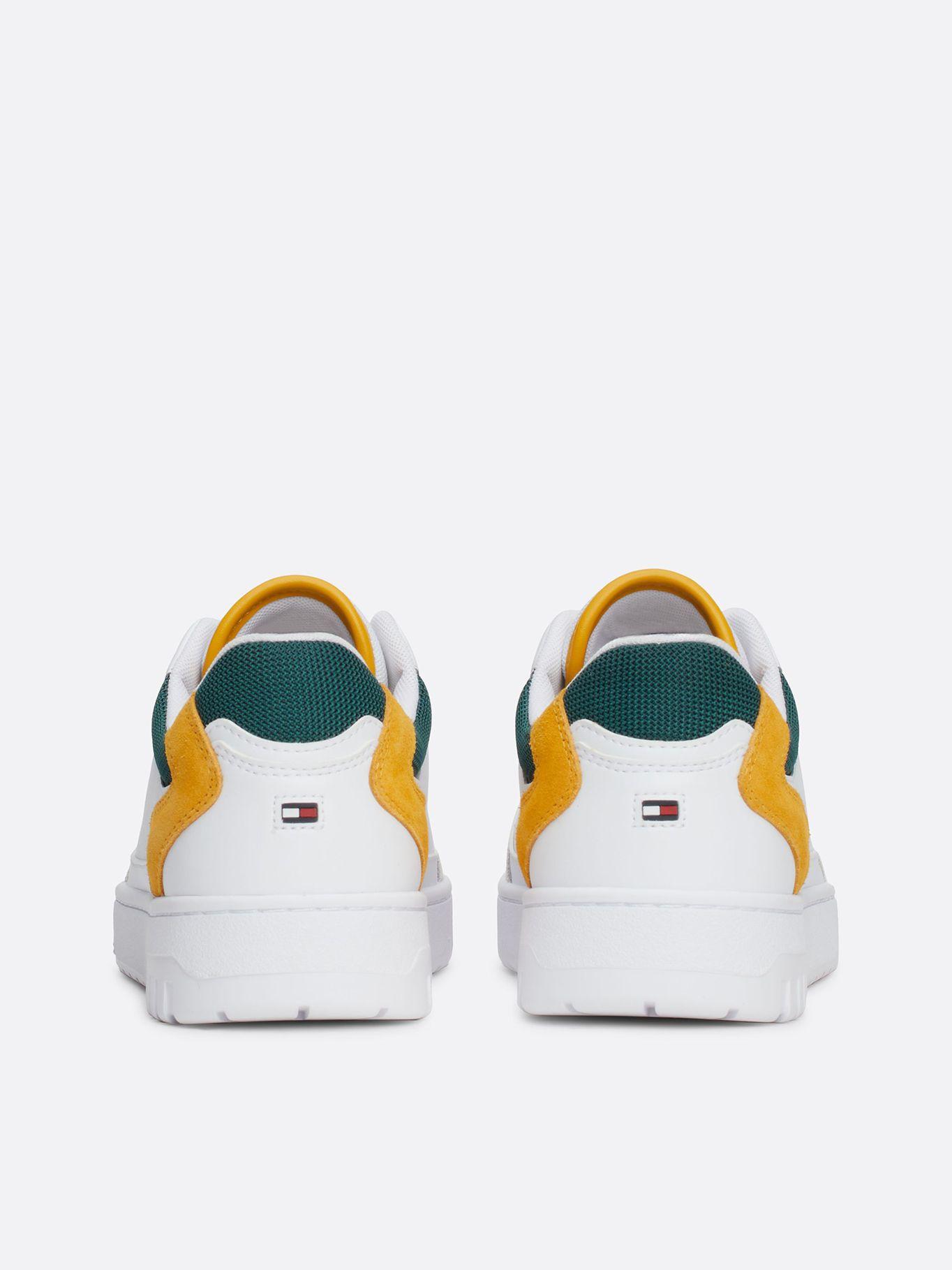 Zapatillas Basket Core-De Cuero Blanco Tommy Hilfiger-7