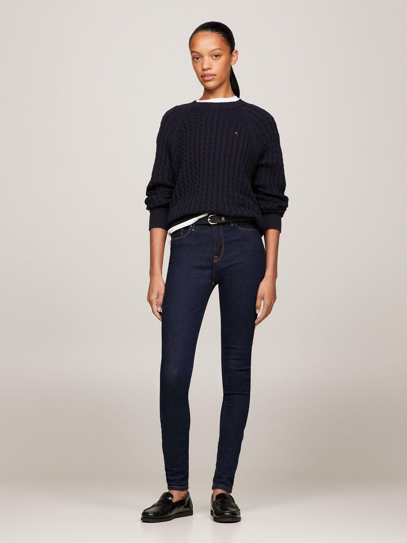 Jeans Como Heritage Skinny Azul Tommy Hilfiger A2-0