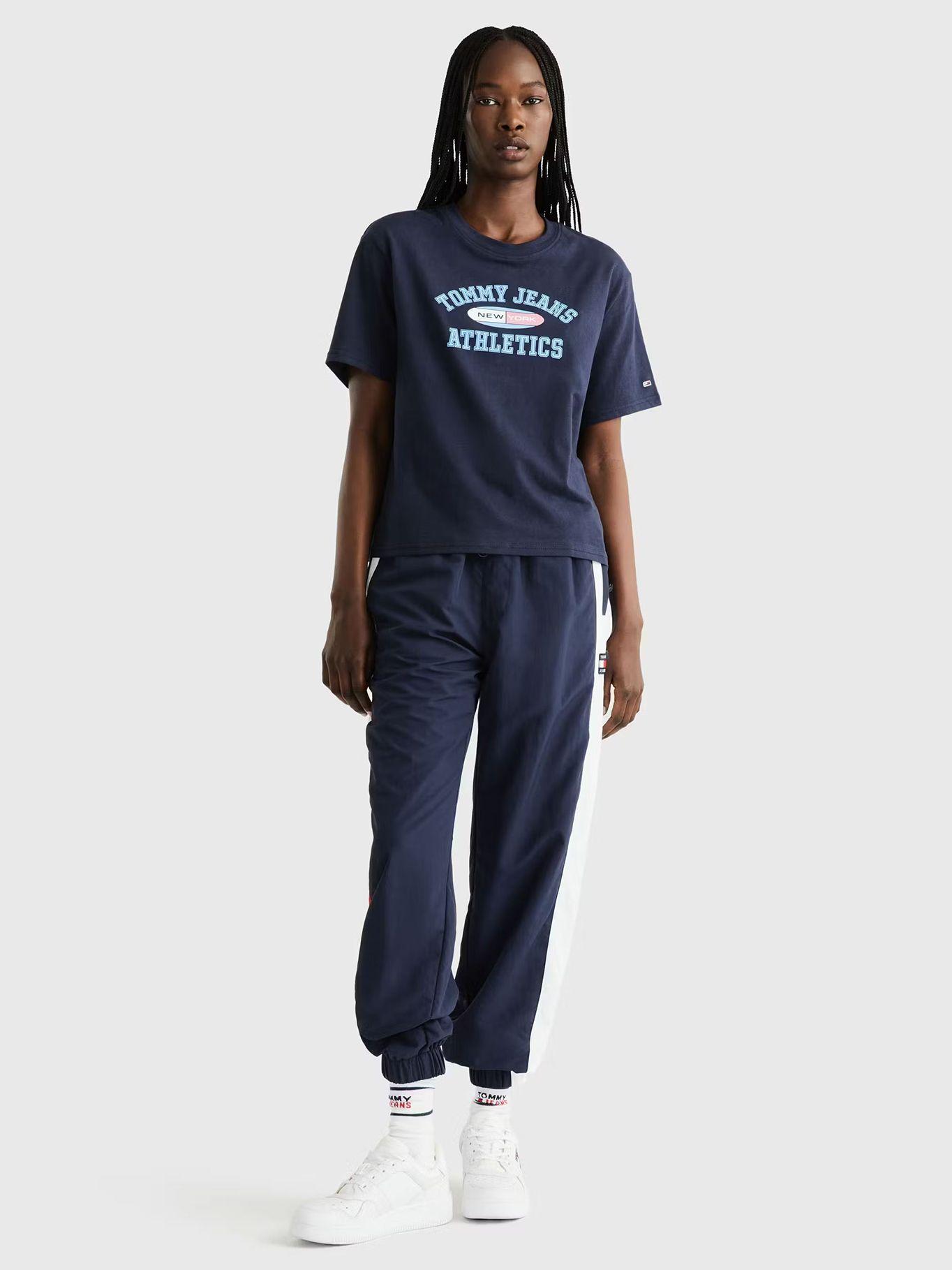 Polera Athletic Logo Azul Tommy Jeans-1