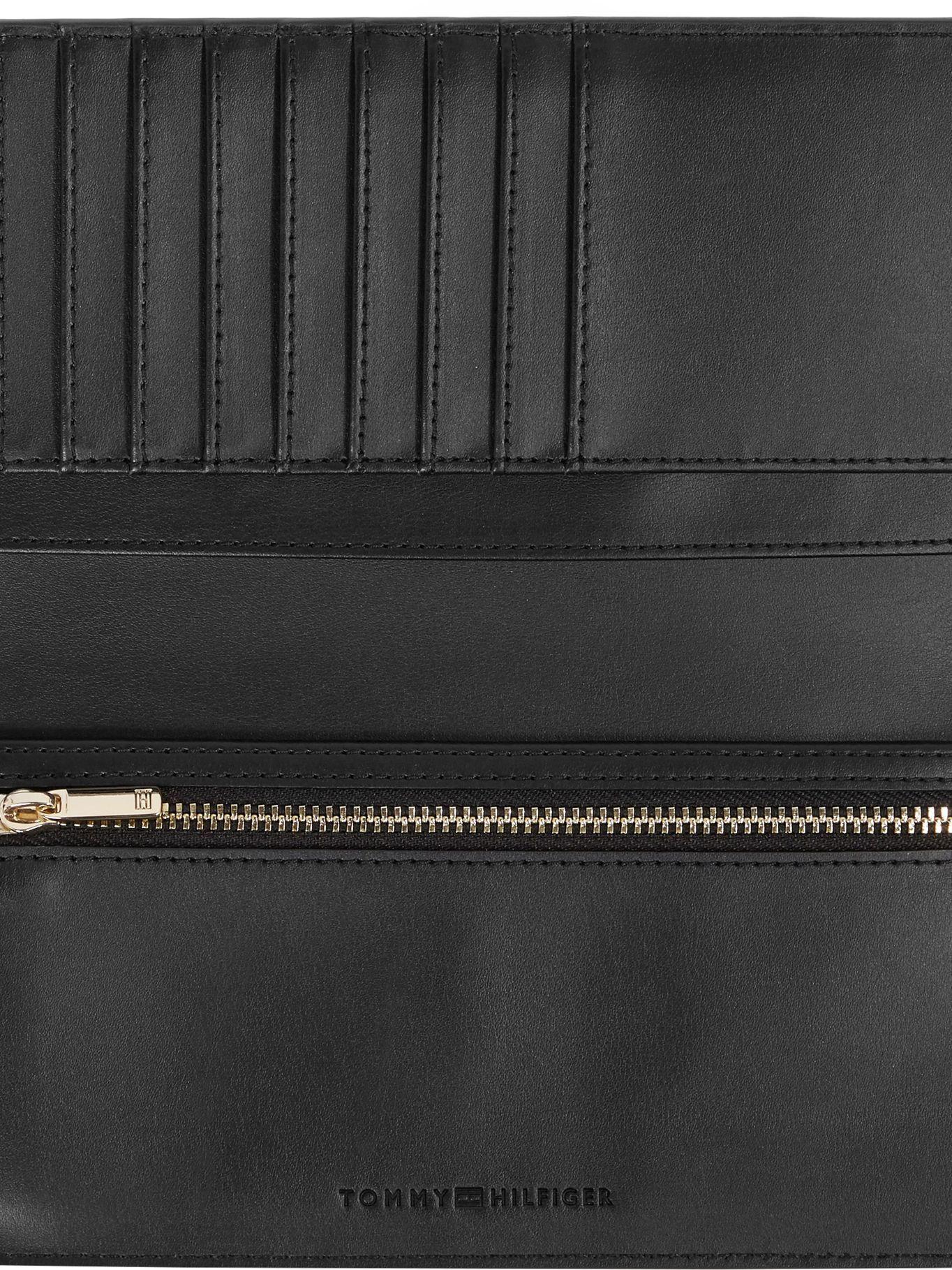 Billetera Con Logo Metálico Negro Tommy Hilfiger-2