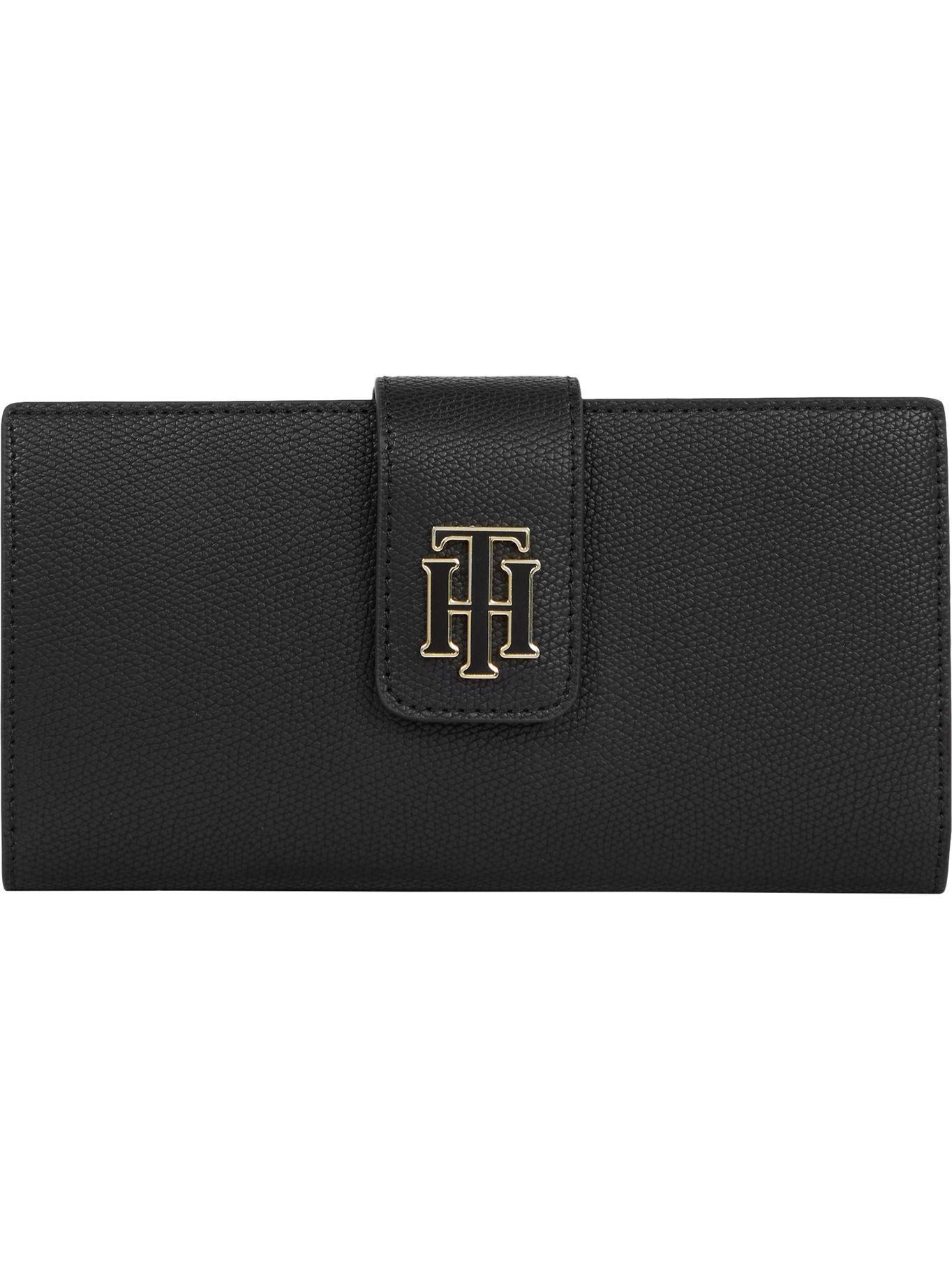 Billetera Con Logo Metálico Negro Tommy Hilfiger-0