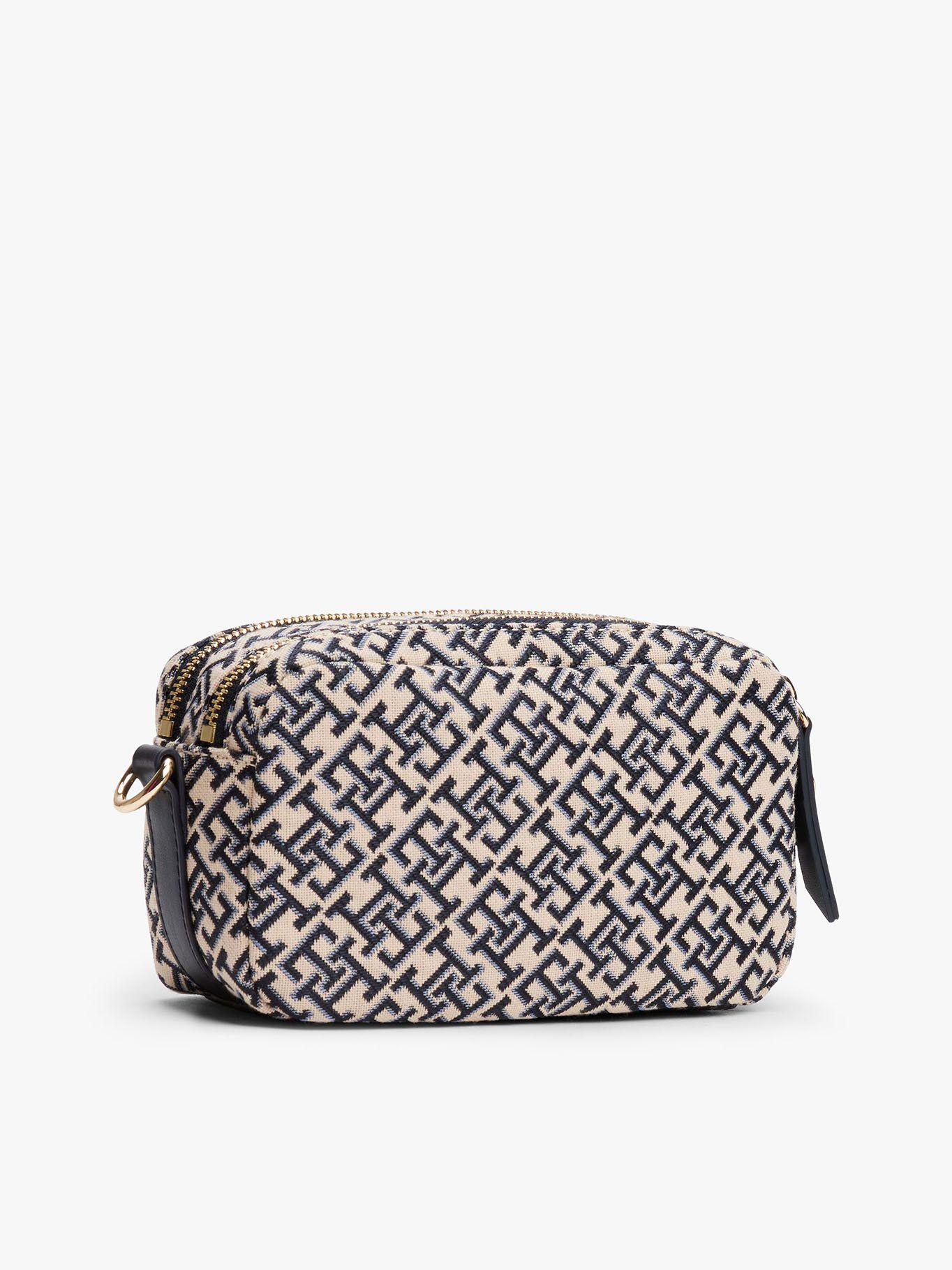 Bandolera Con Monograma En Jacquard Azul Tommy Hilfiger-2