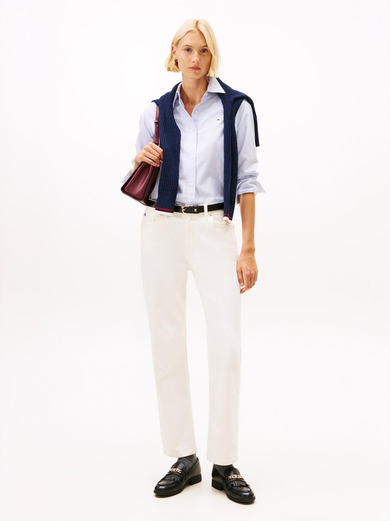 Camisa Oxford Con Logo Relaxed Fit-1