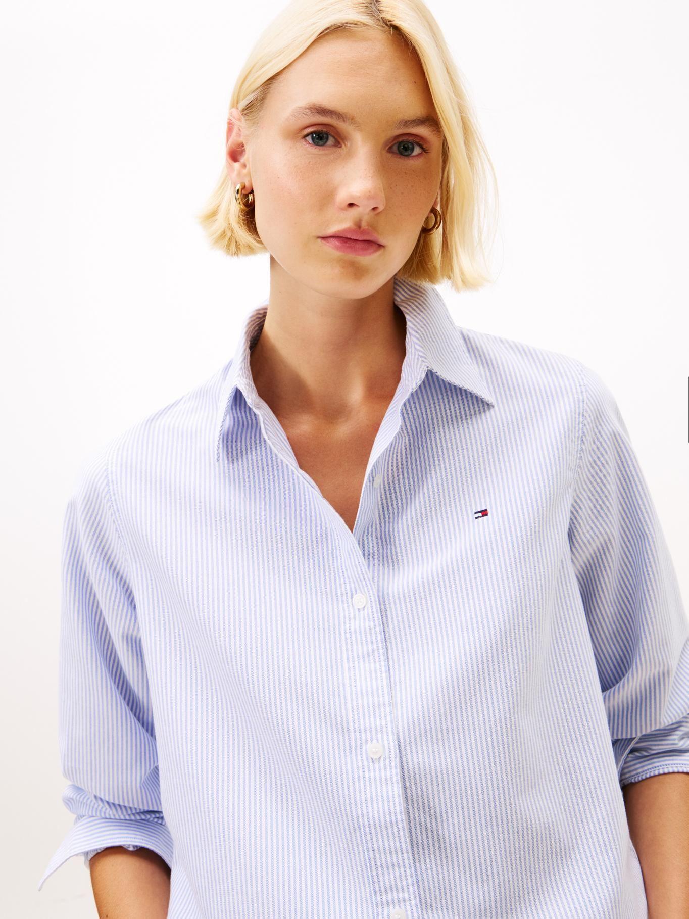 Camisa Oxford Con Logo Relaxed Fit-3