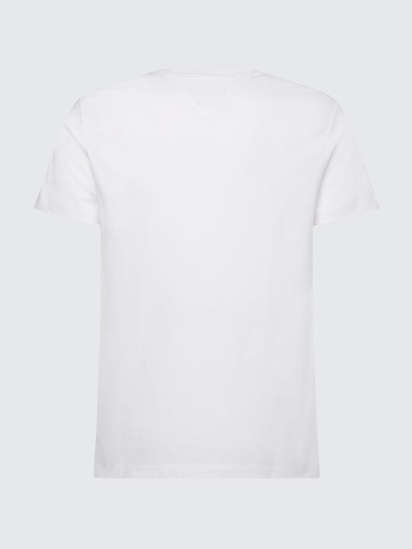Polera Con Logo Slim Fit Blanco Tommy Hilfiger-1