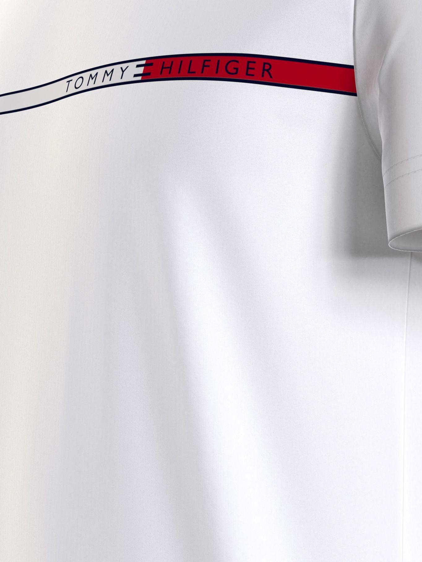 Polera Con Logo Slim Fit Blanco Tommy Hilfiger-2