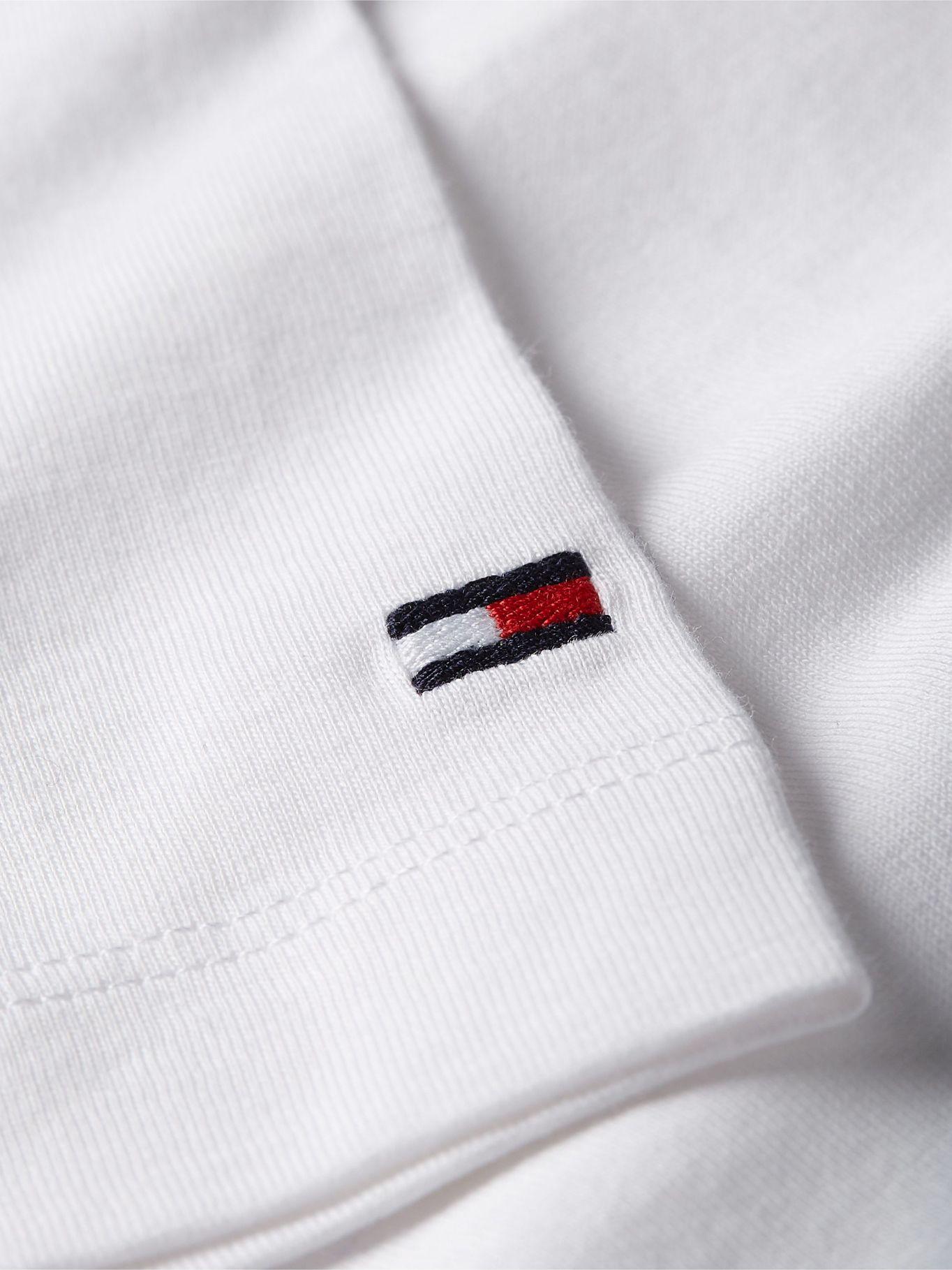 Polera Con Logo Slim Fit Blanco Tommy Hilfiger-3