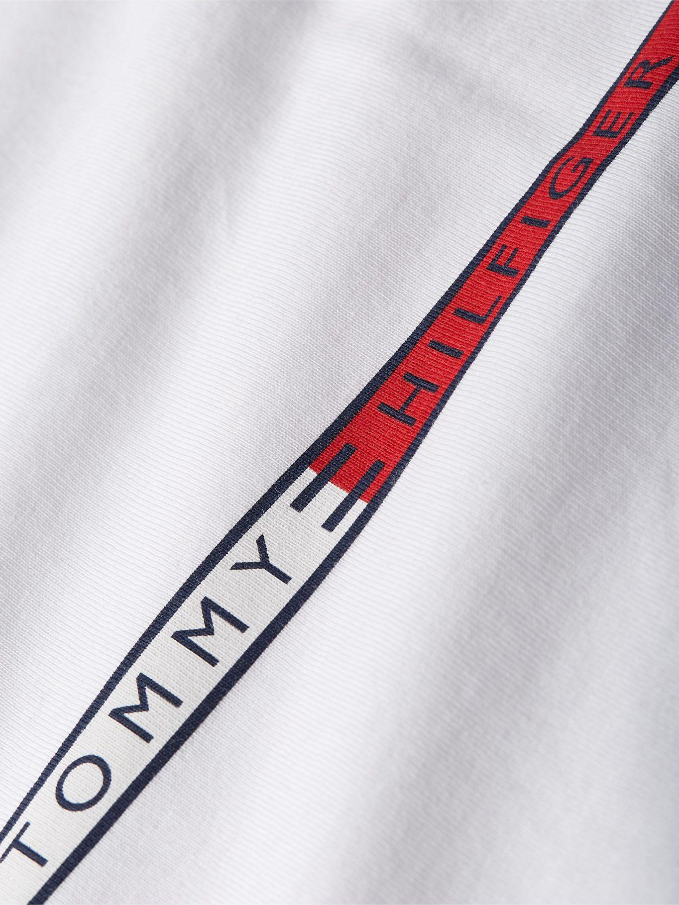 Polera Con Logo Slim Fit Blanco Tommy Hilfiger-4