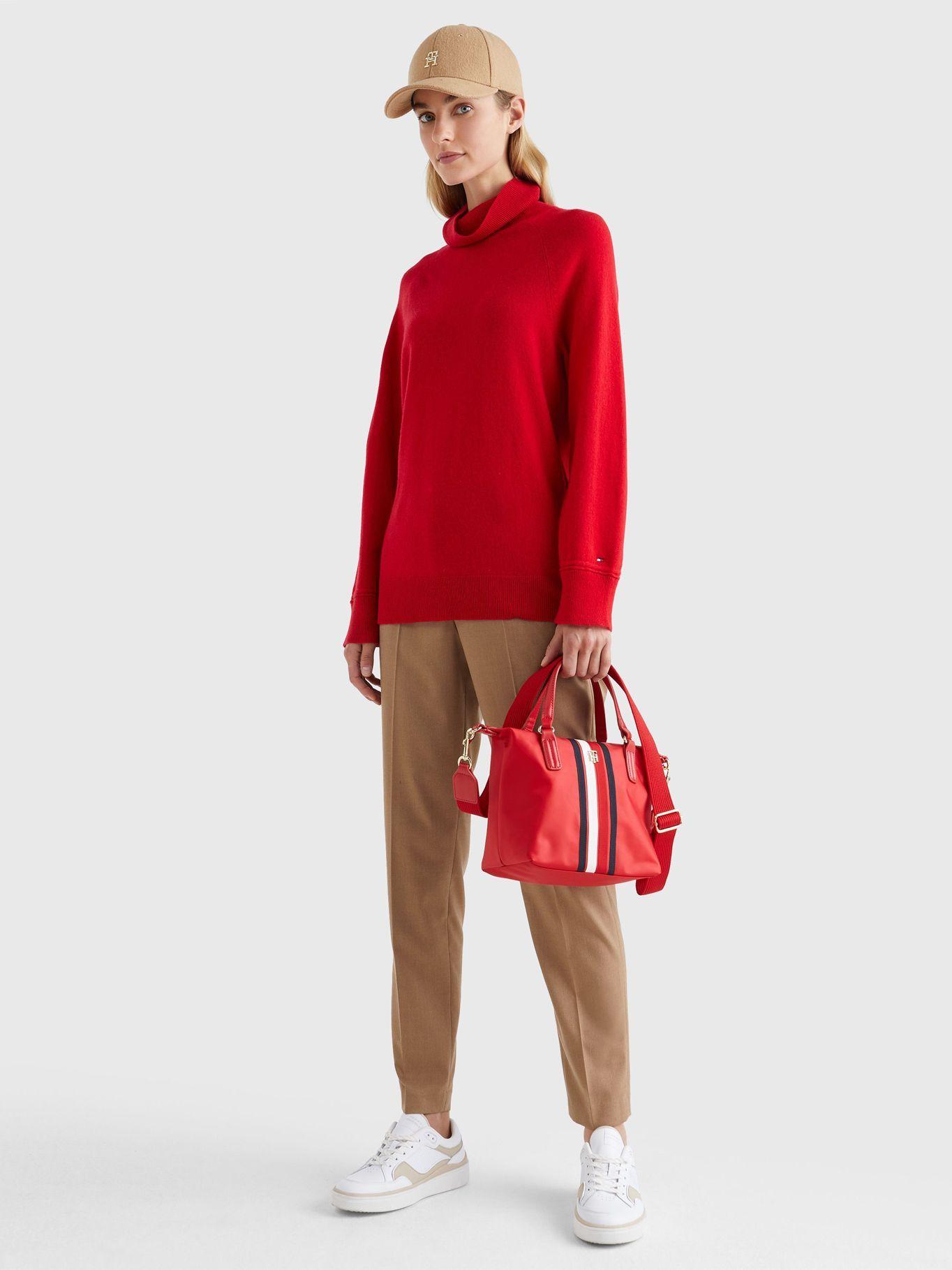 Tote Poppy Corporate Rojo Tommy Hilfiger-4