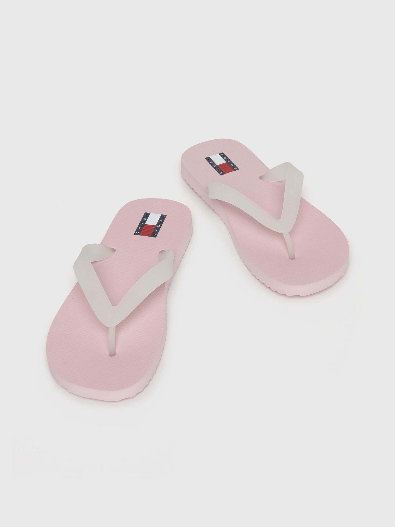 Sandalias Con Suela Dentada Y Logo Rosado Tommy Jeans-4