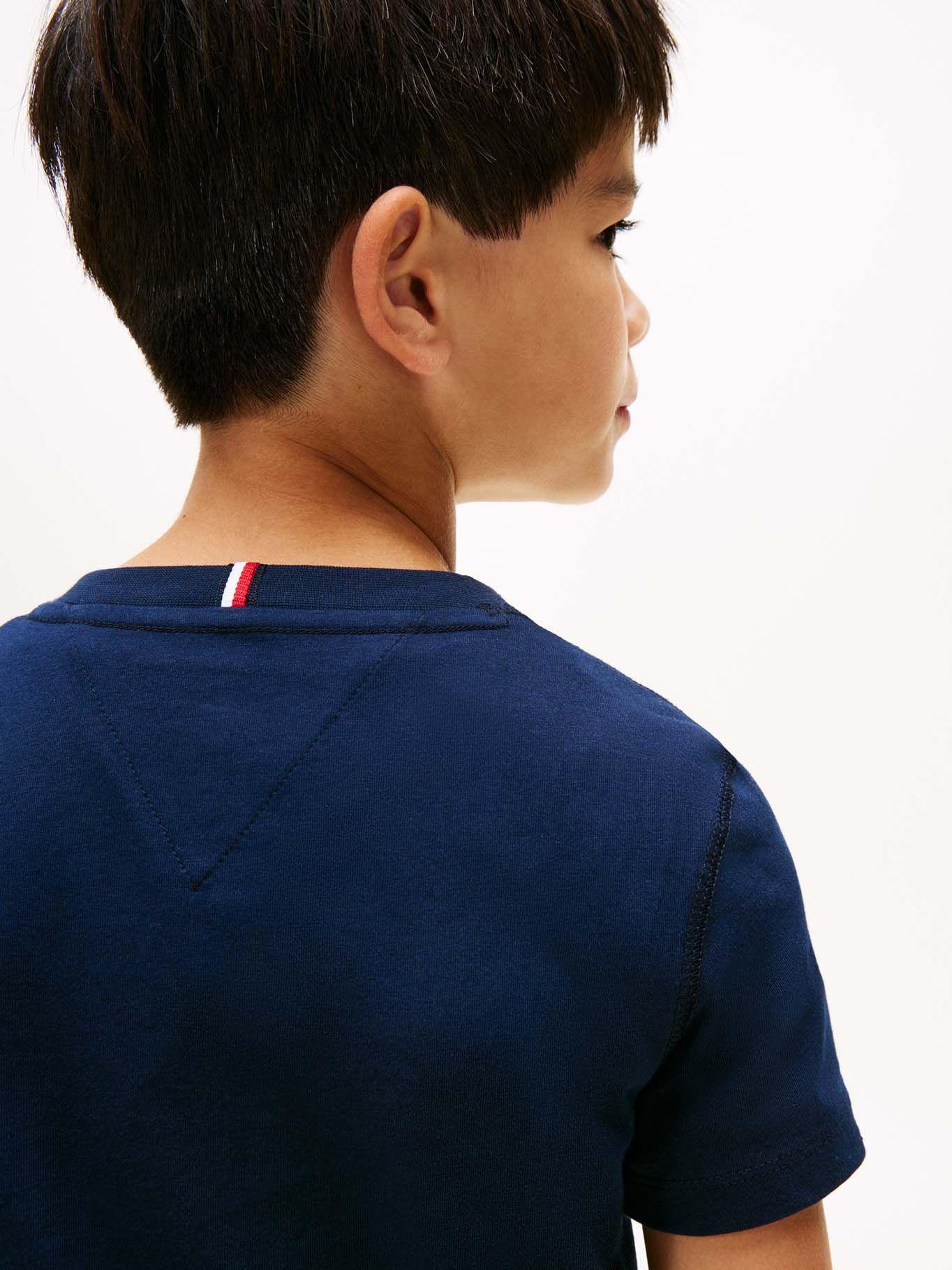 Polera Con Logo Varsity Azul Tommy Hilfiger-3