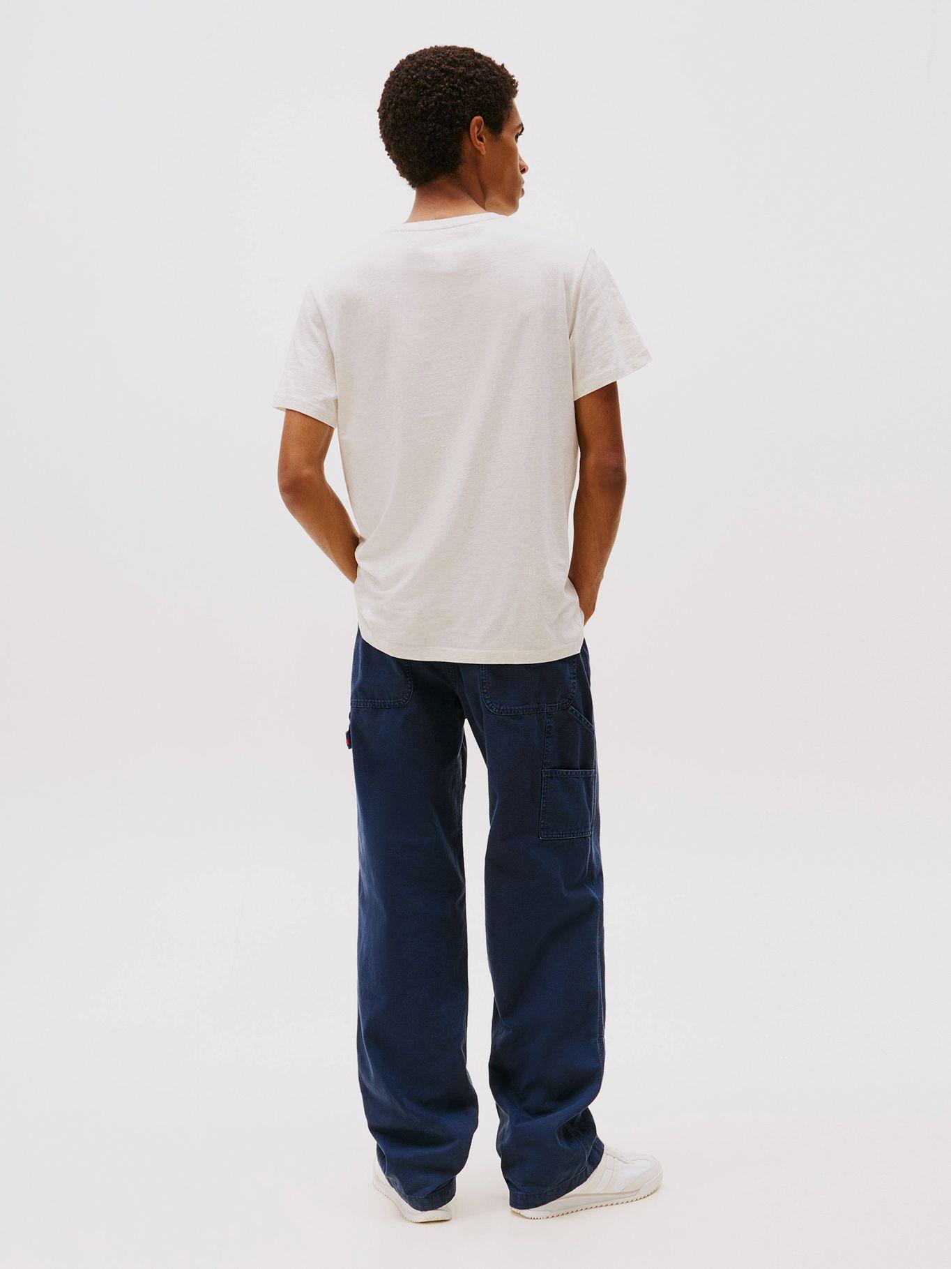 Polera Essential Flag Logo Blanco Tommy Jeans-2