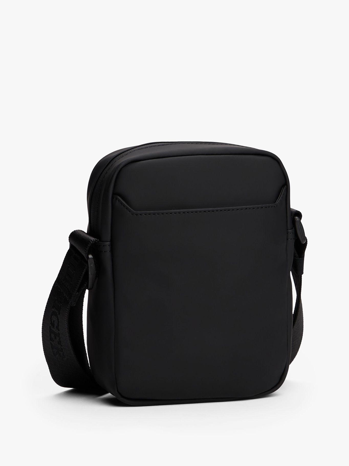 Bolso Reporter De Logo Texturizado Negro Tommy Hilfiger-2