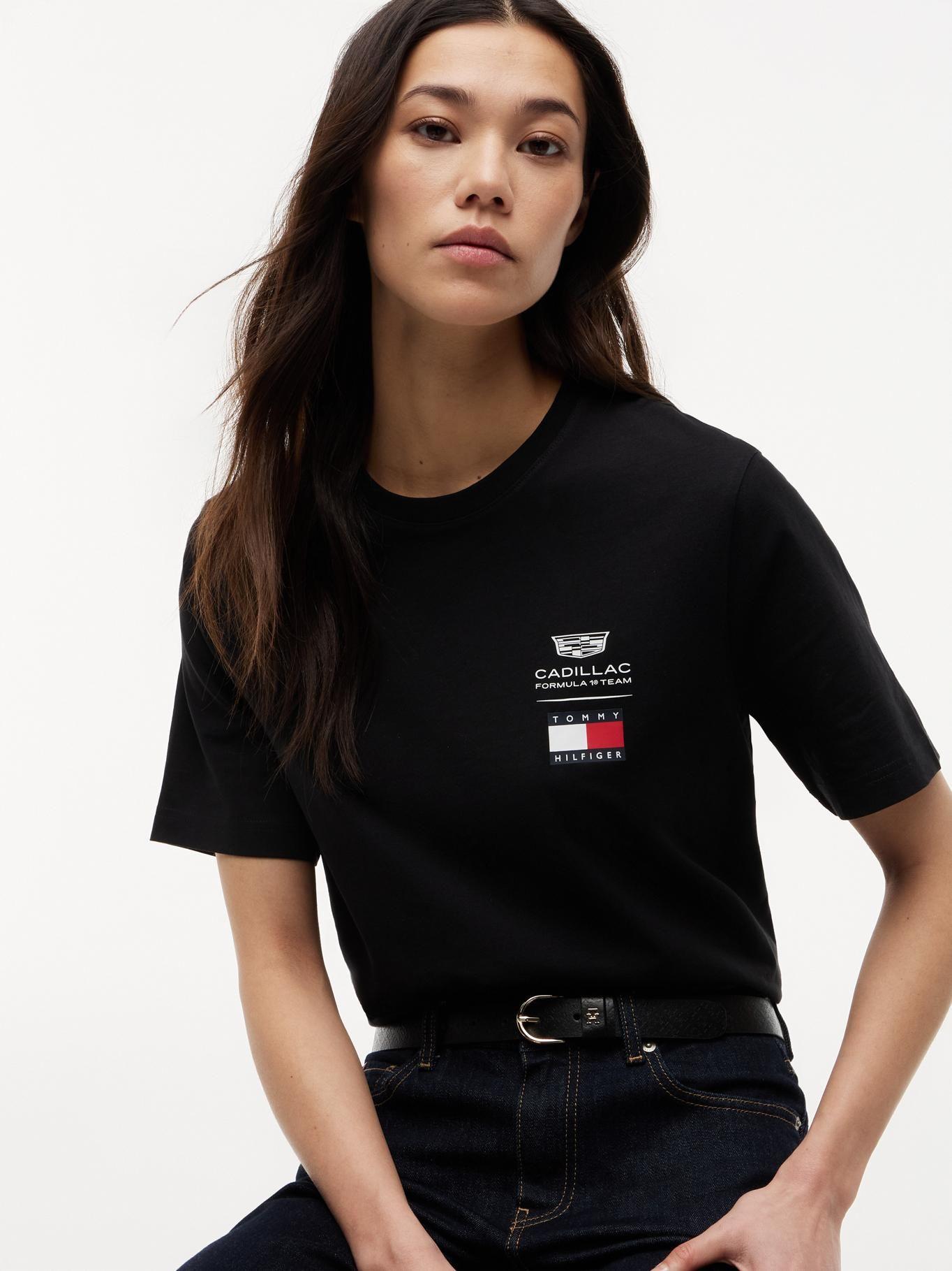 Polera Unisex TH x Cadillac F1 Negro Tommy Hilfiger-7