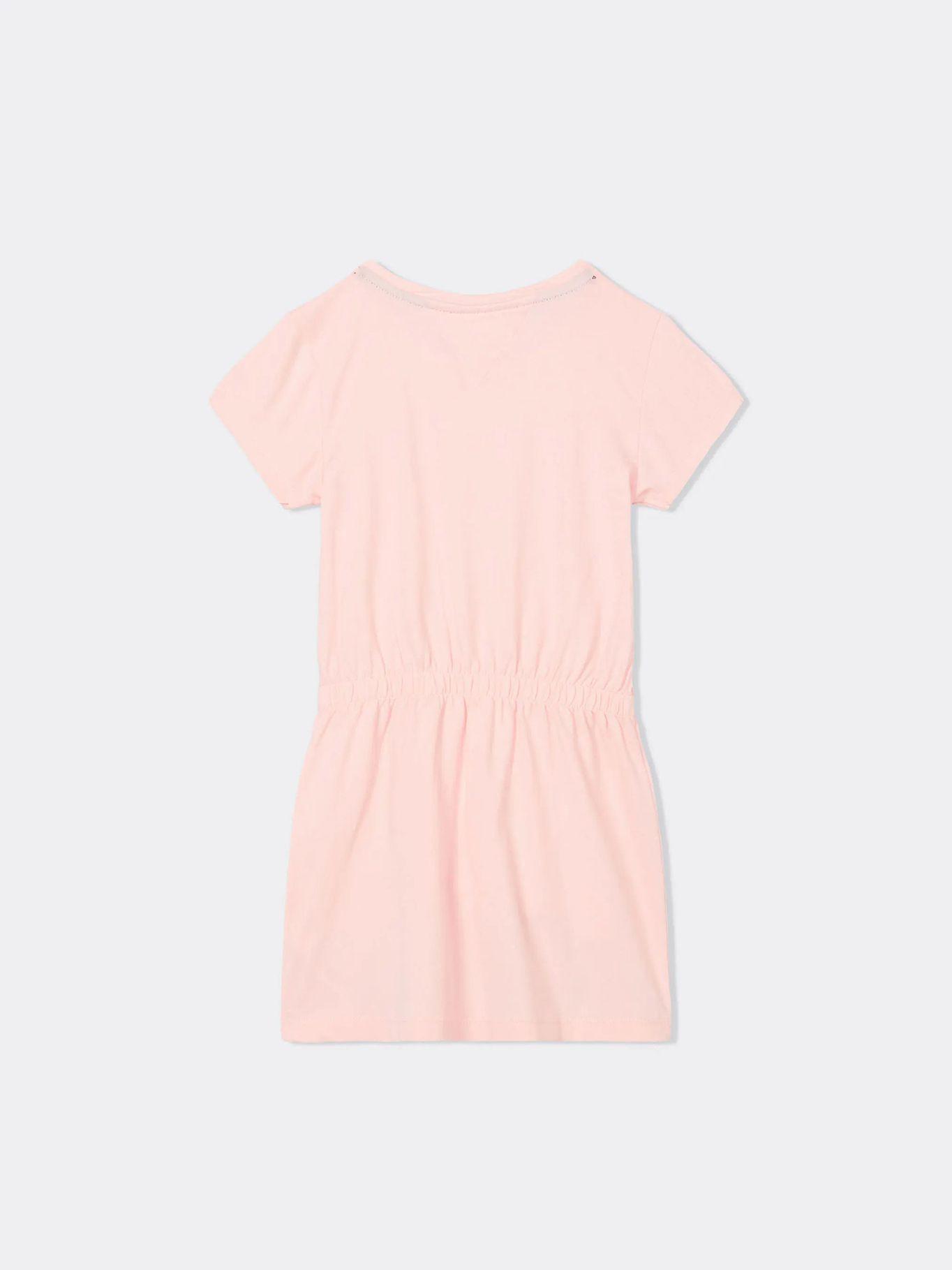 Vestido Monotype Con Logo Rosado Tommy Hilfiger-1