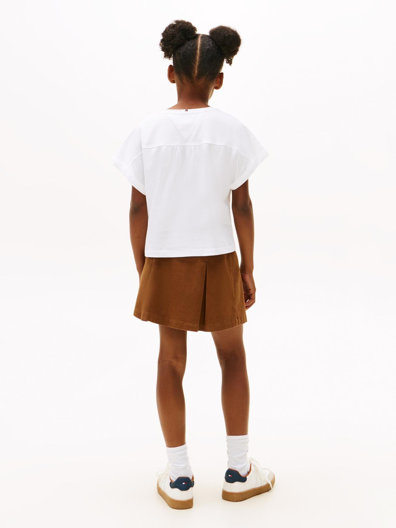 Polera C Logo Gráfico Blanco Tommy Hilfiger-2