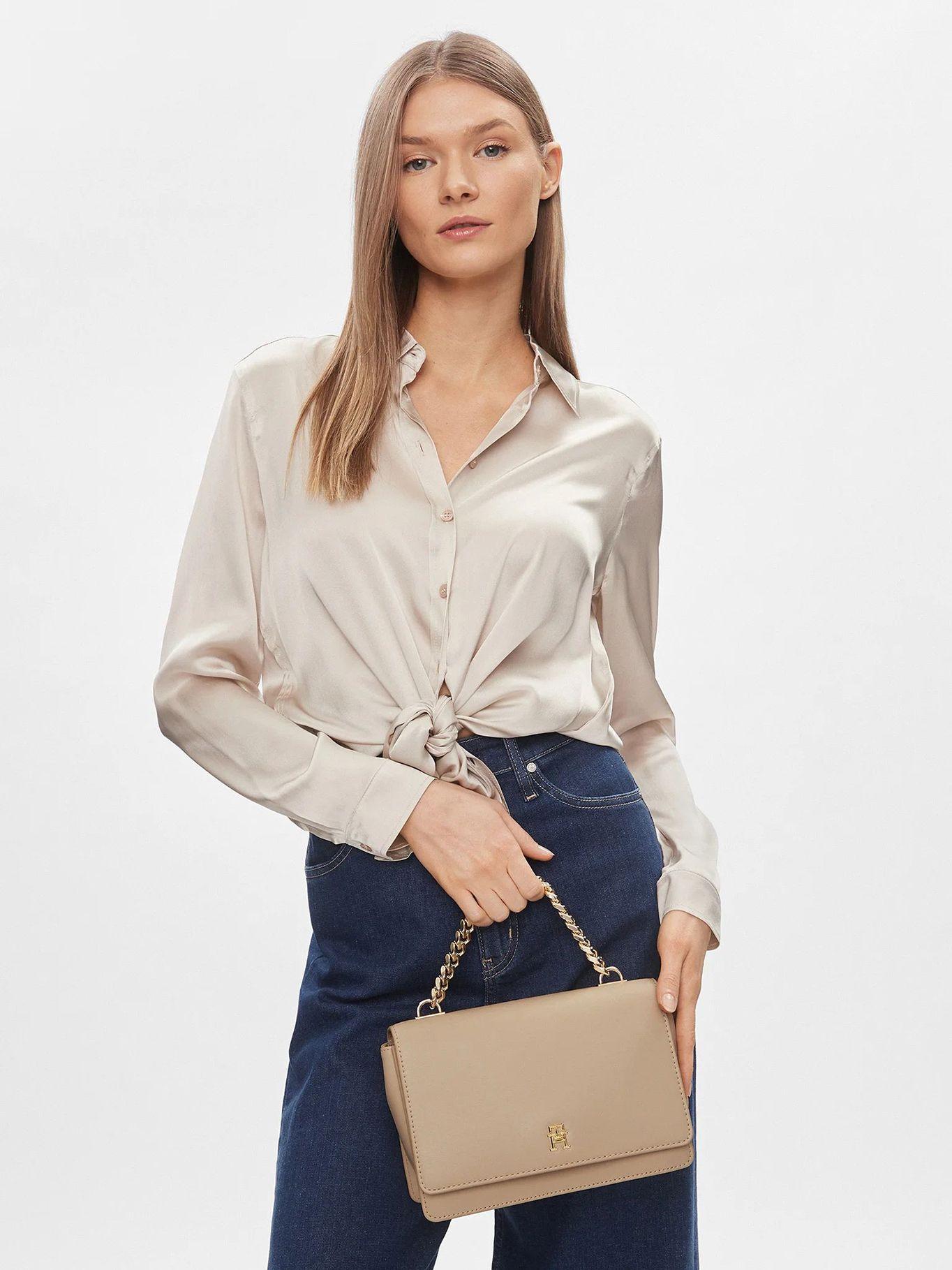 Cartera Crossover Refined Beige Tommy Hilfiger-1
