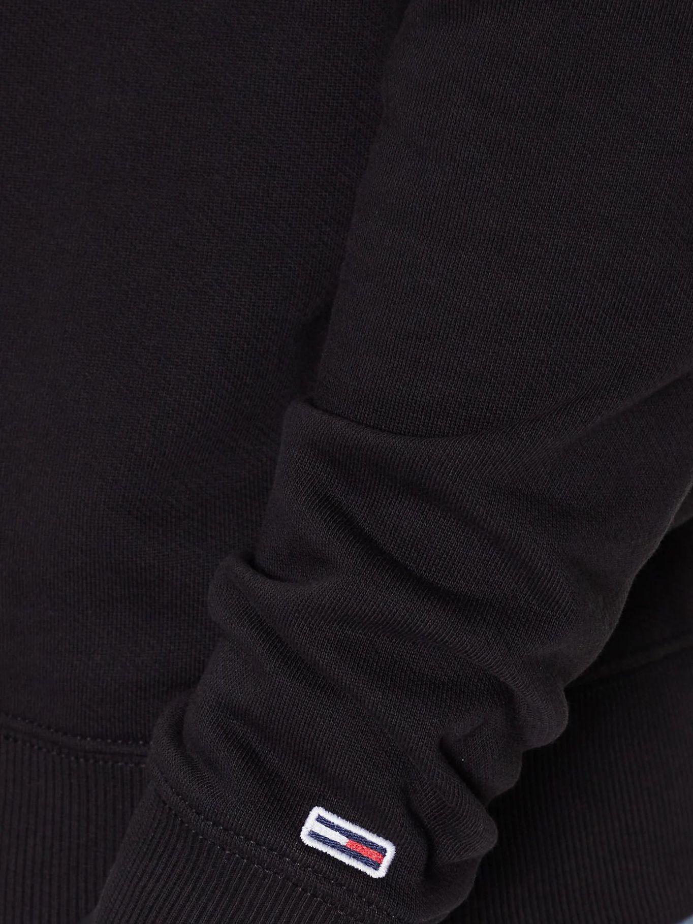 Polerón Regular Entry Graphic Negro Tommy Jeans-3