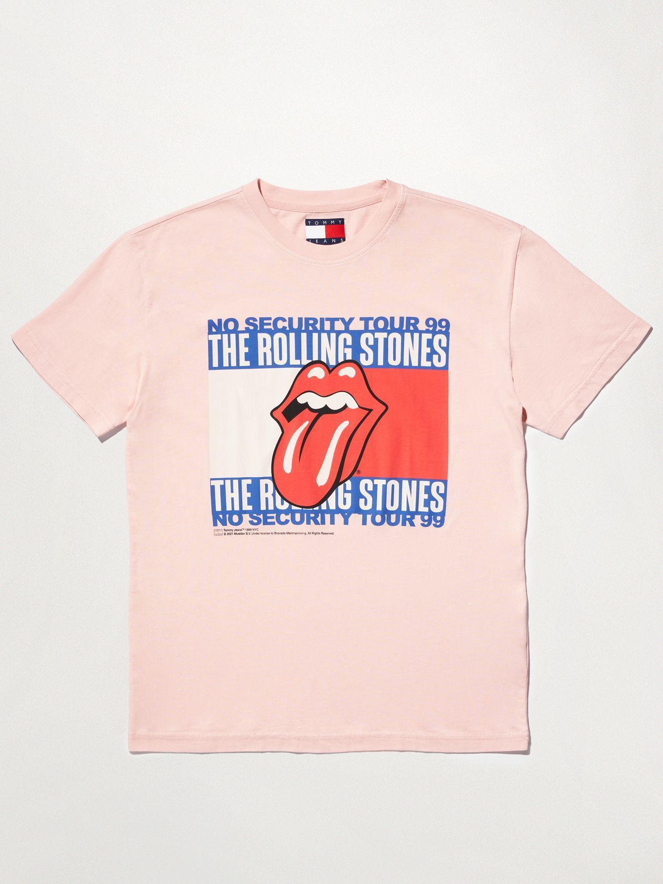 Polera Rolling Stones Revisited Rosado Tommy Hilfiger-0