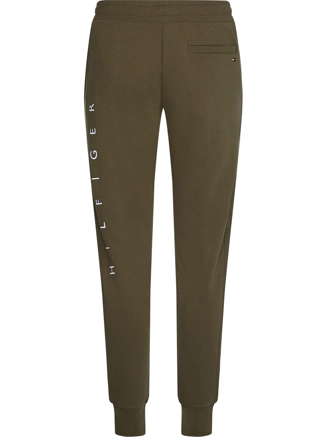 Joggers Mono Flag Logo Verde Tommy Hilfiger-1