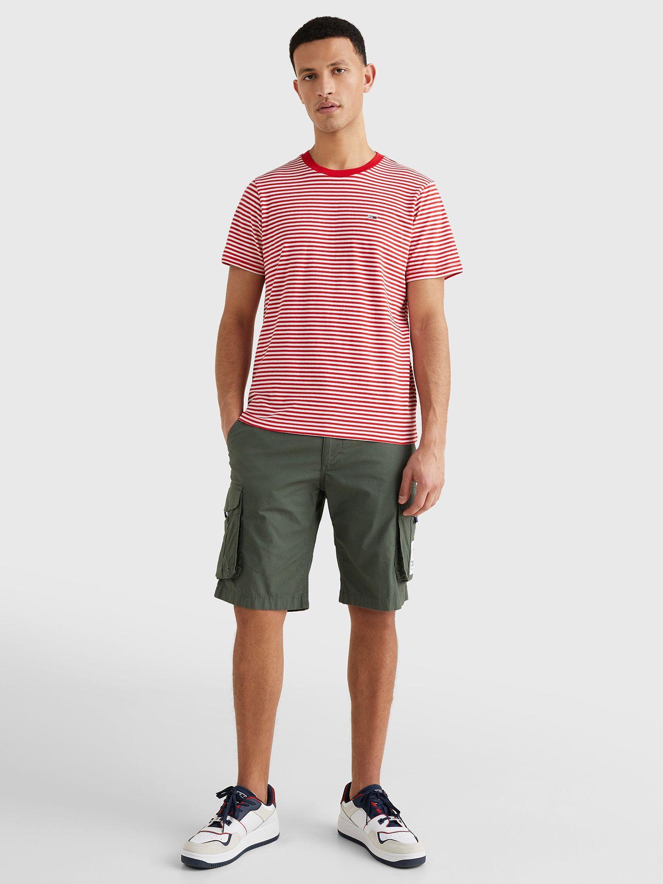 Polera Classic Stripe Rojo Tommy Hilfiger-1