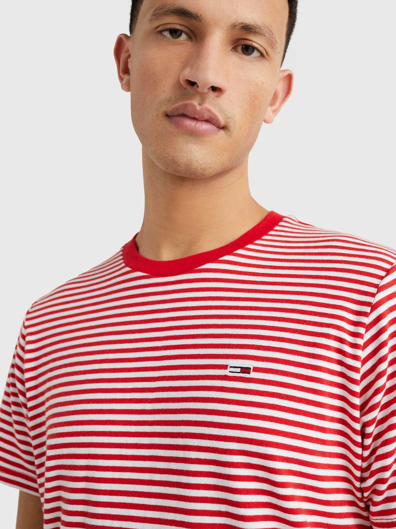 Polera Classic Stripe Rojo Tommy Hilfiger-3