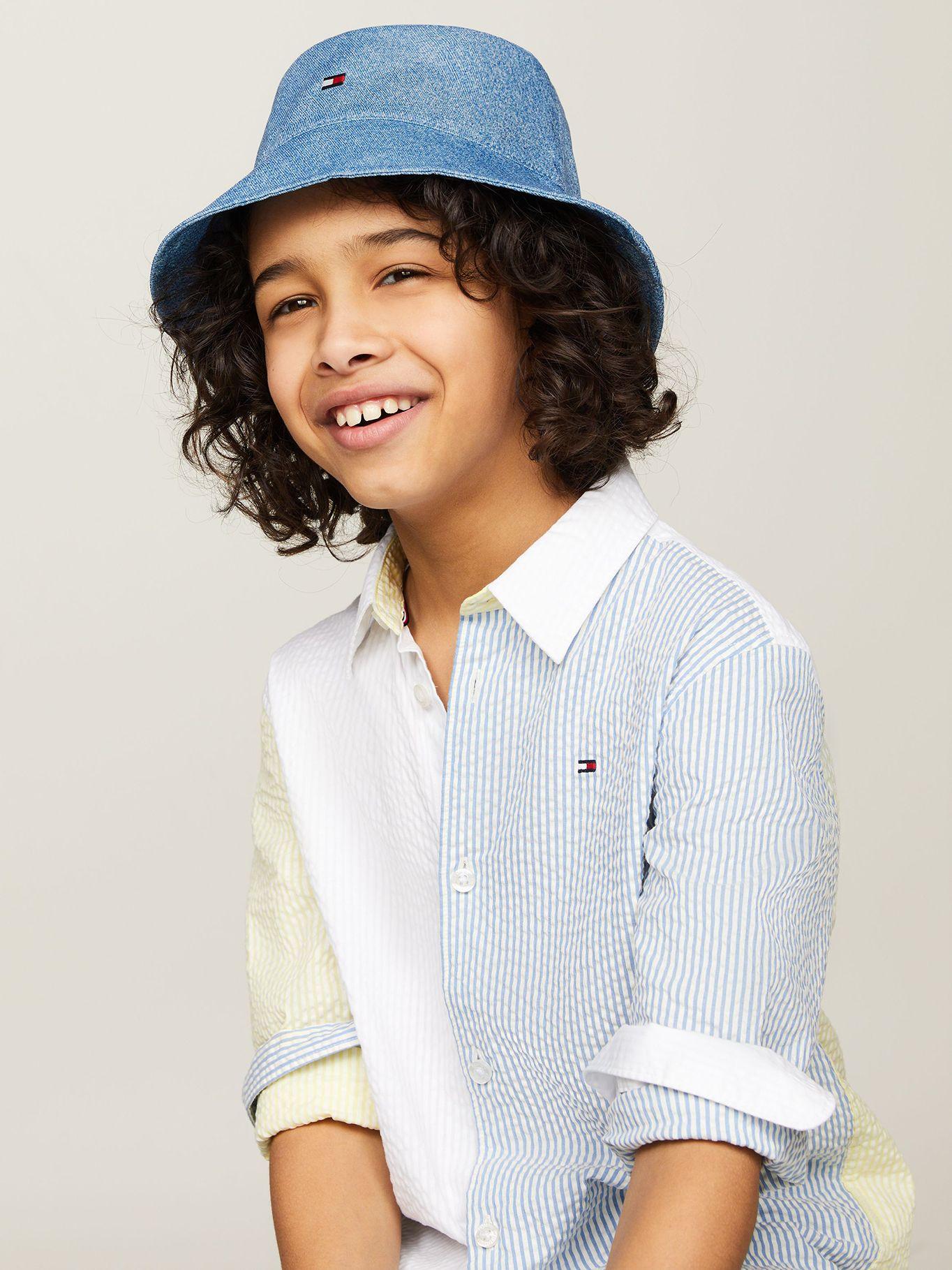 Gorro Bucket Essential Con Logo Azul Tommy Hilfiger-2