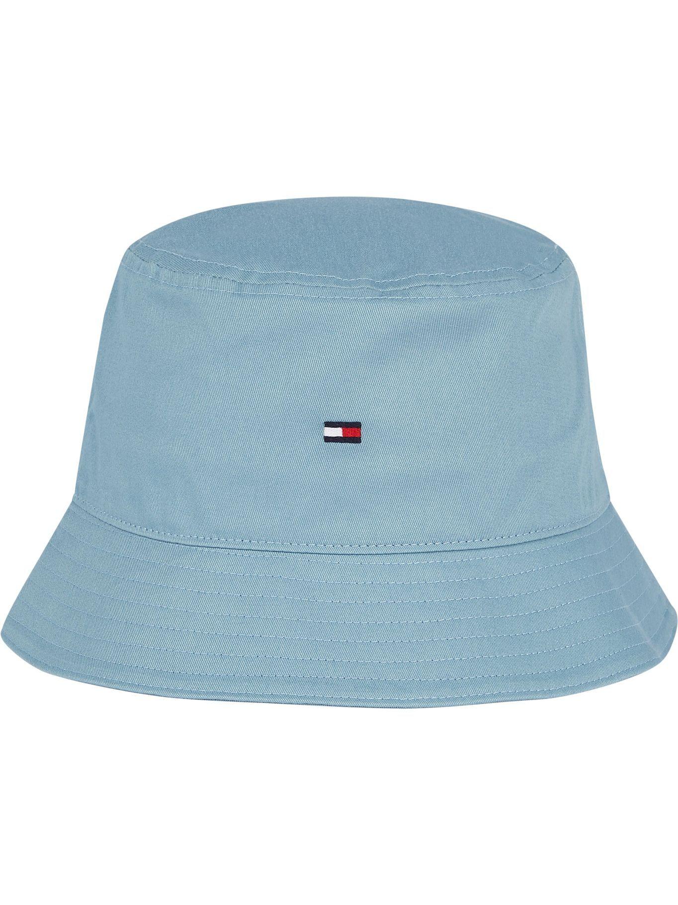 Gorro Bucket Essential Algodón Celeste Tommy Hilfiger-0