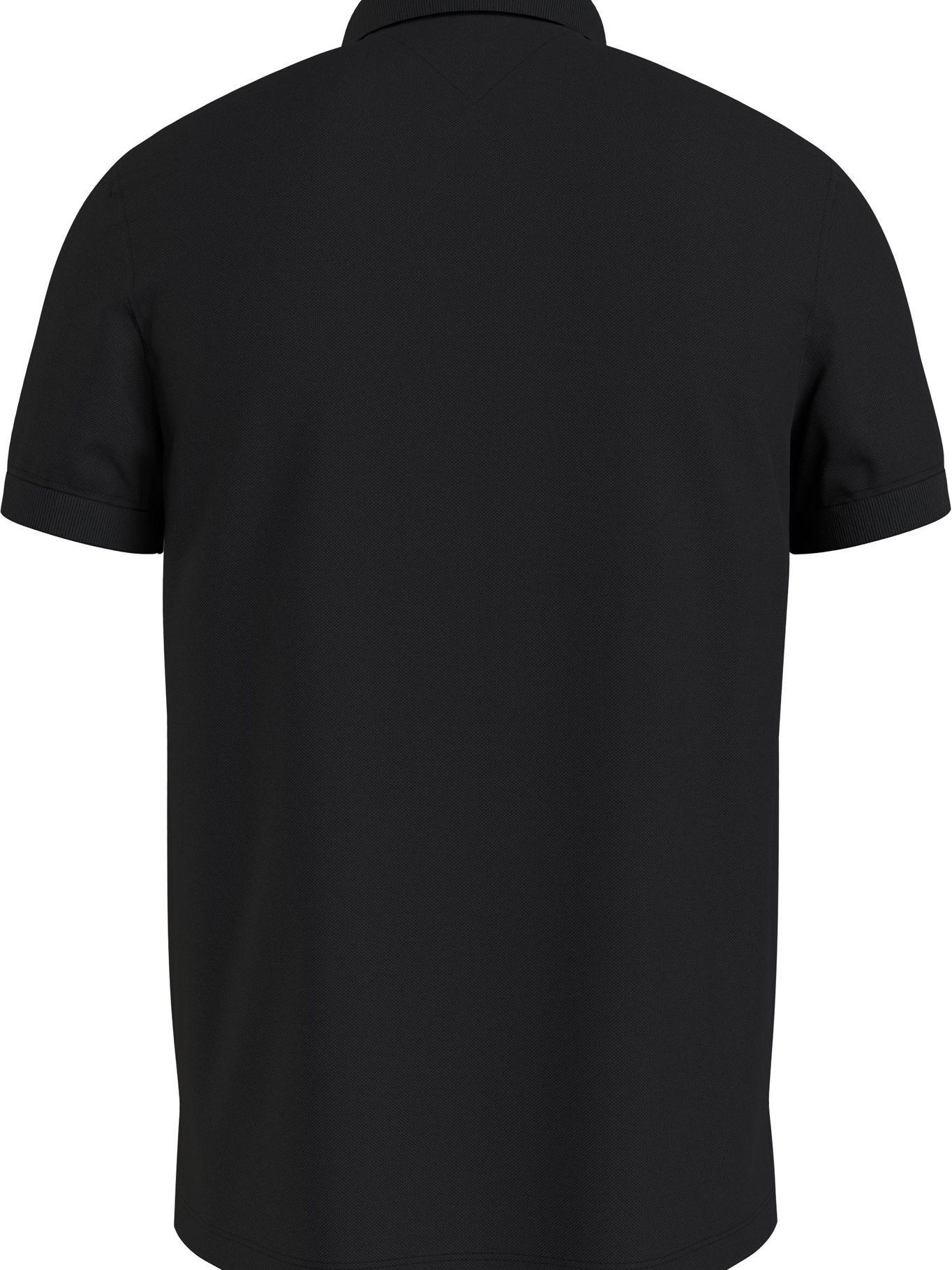 Polo Corporate Logo Regular Fit Negro Tommy Hilfiger-1