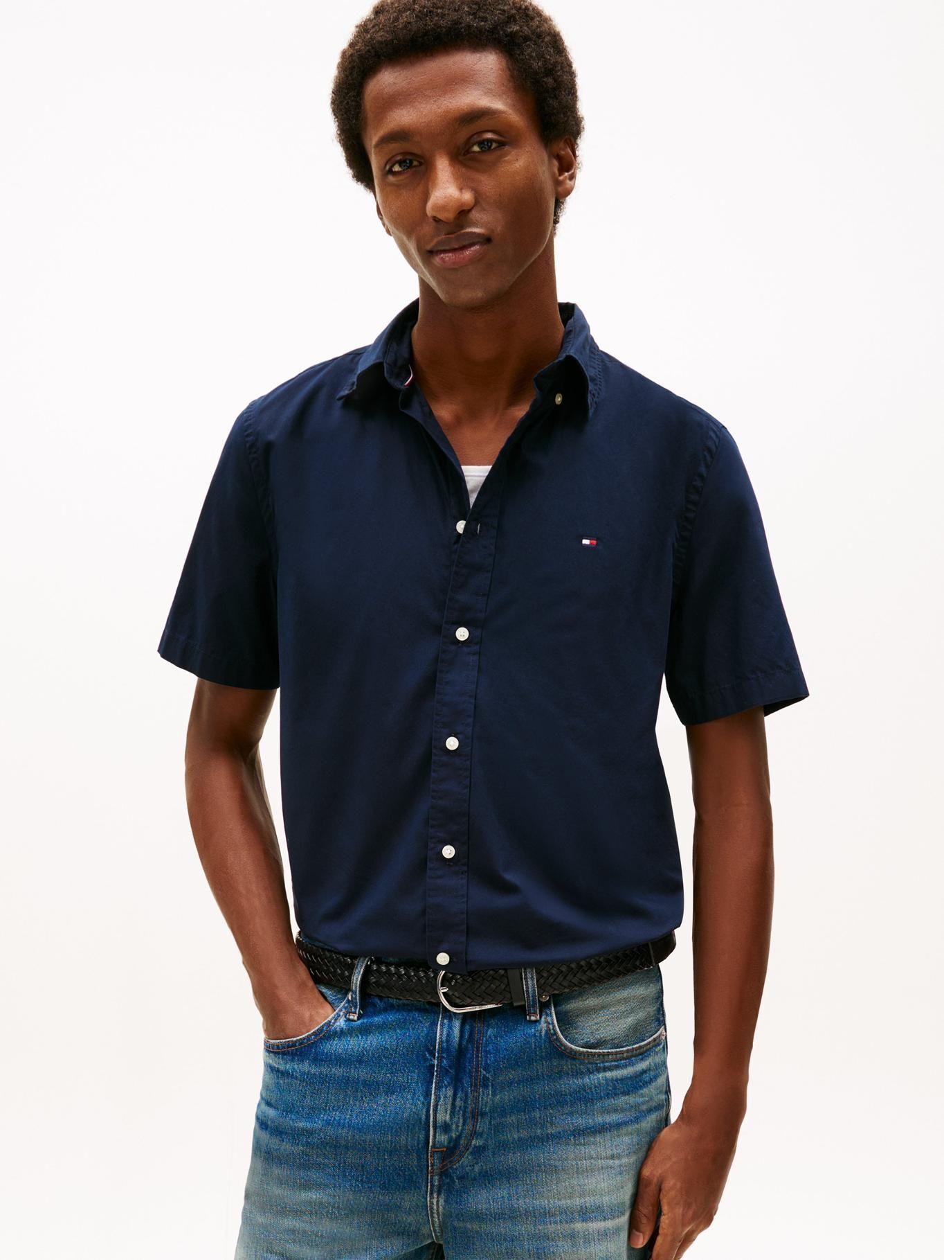 Camisa Flex Poplin Solid Regular Fit-0