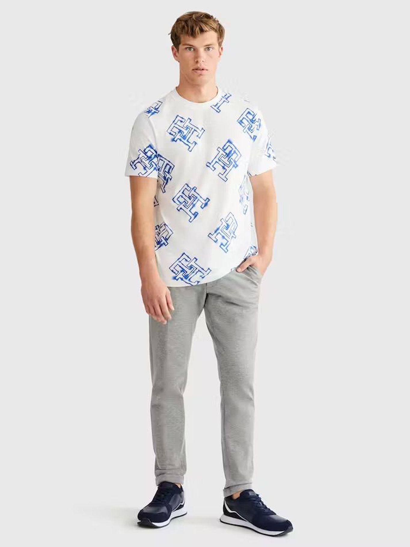 Polera Monogram Critter Blanco Tommy Hilfiger-1