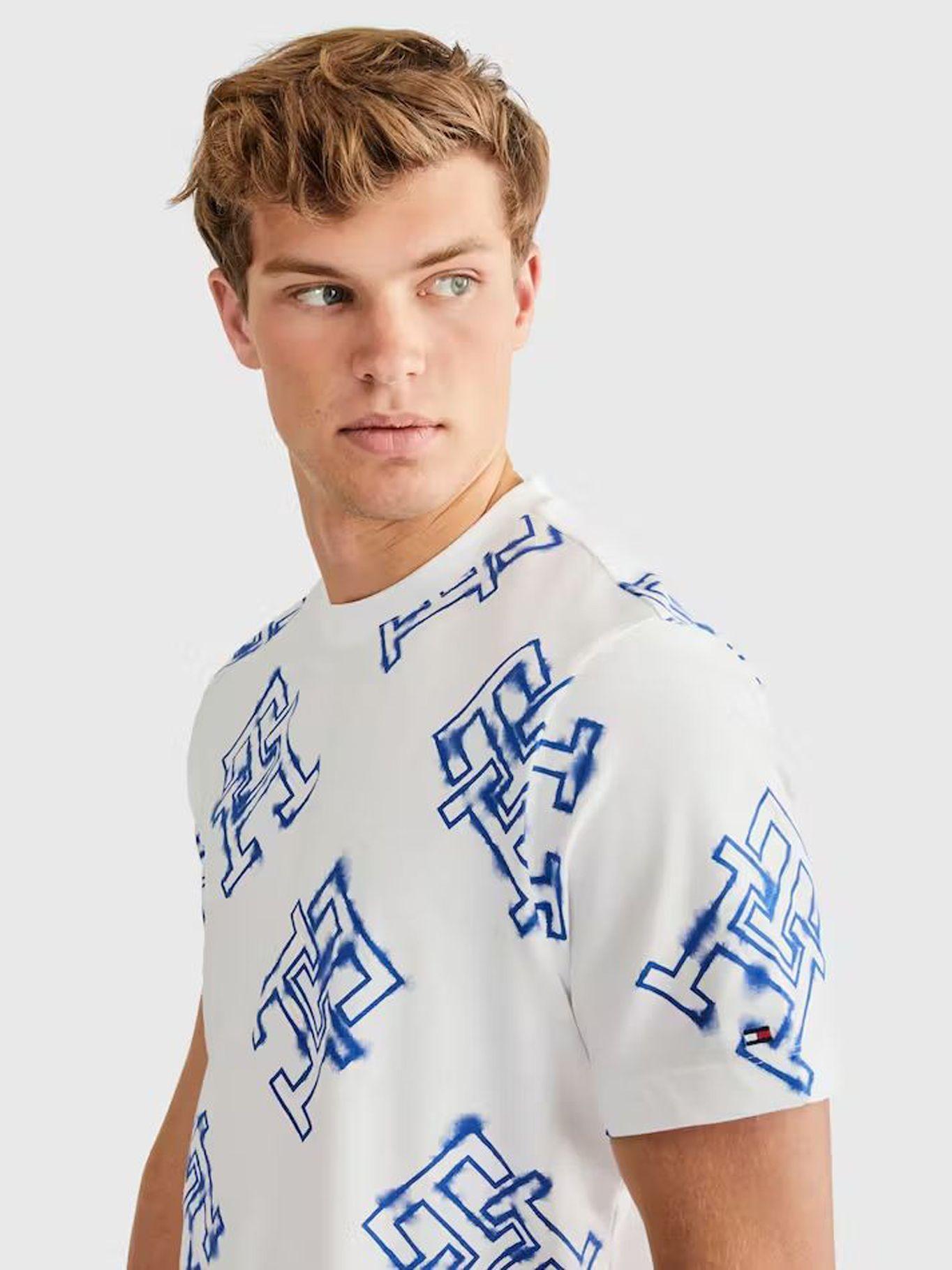 Polera Monogram Critter Blanco Tommy Hilfiger-3